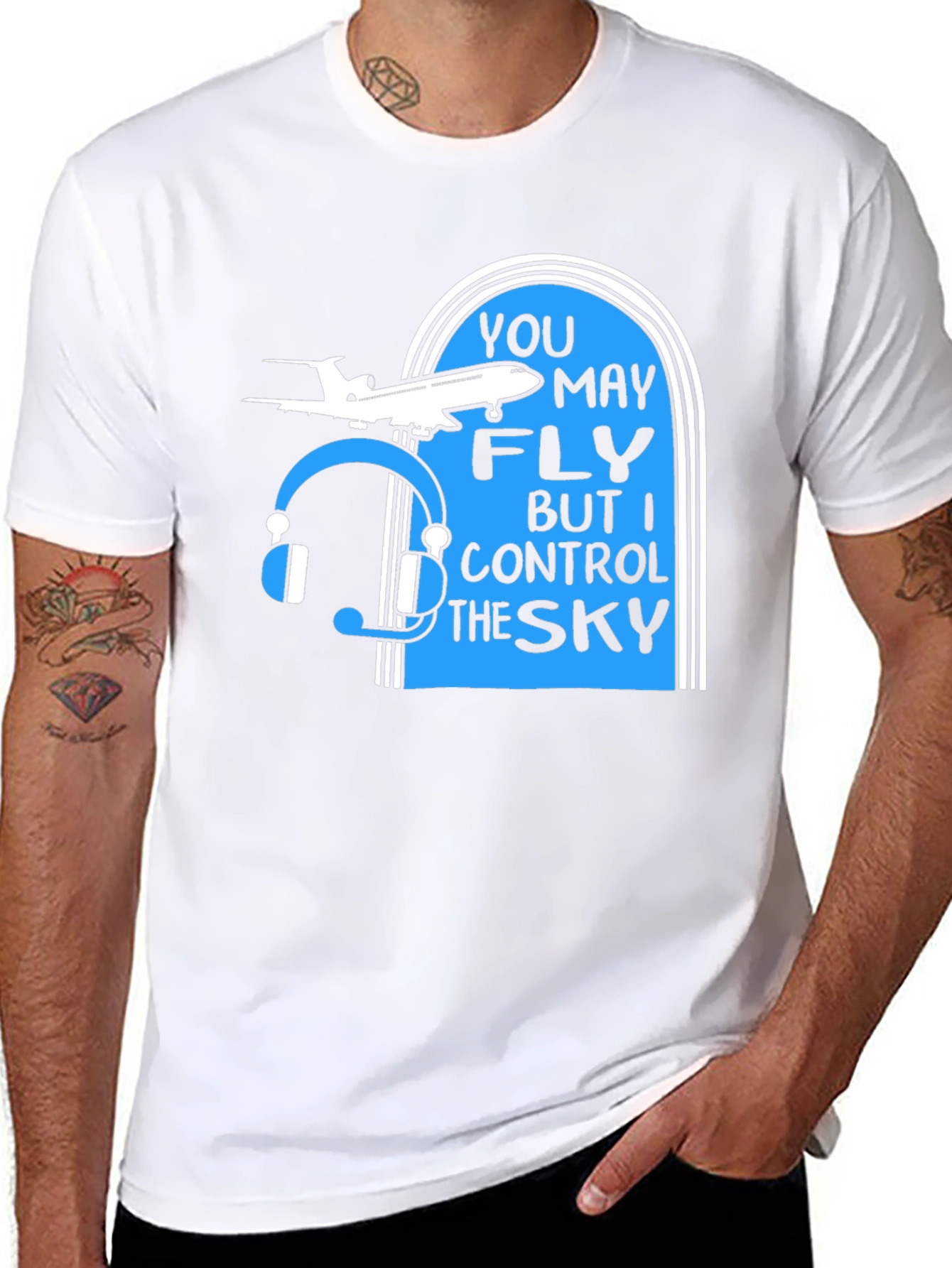 Control The Sky T-Shirt - Aviation Tee