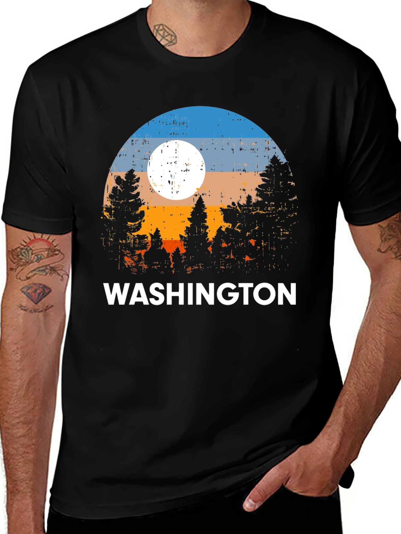 Washington State Graphic T-Shirt