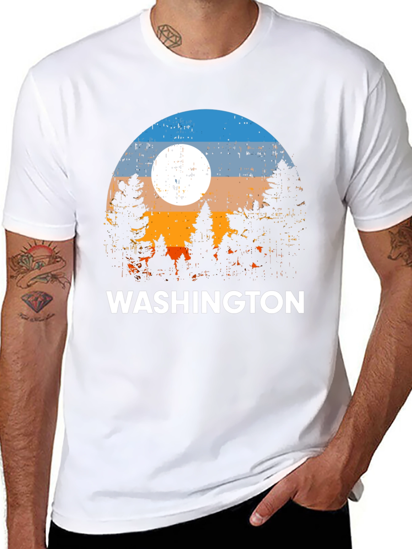 Washington State Graphic T-Shirt