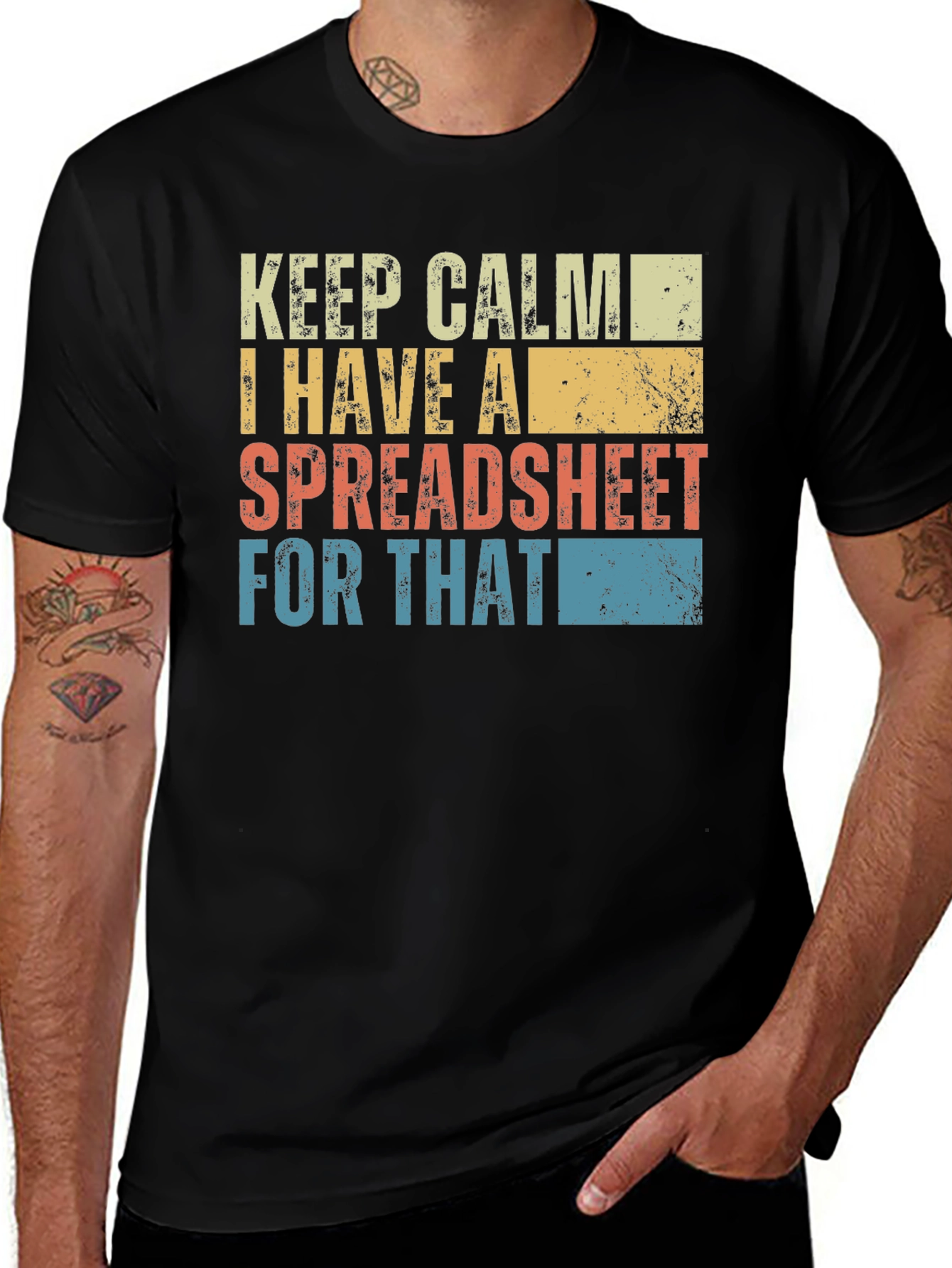 Keep Calm Spreadsheet T-Shirt