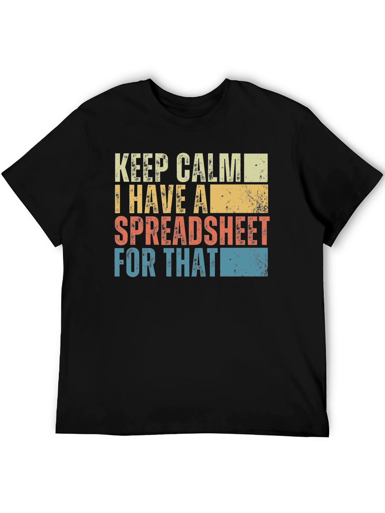 Keep Calm Spreadsheet T-Shirt