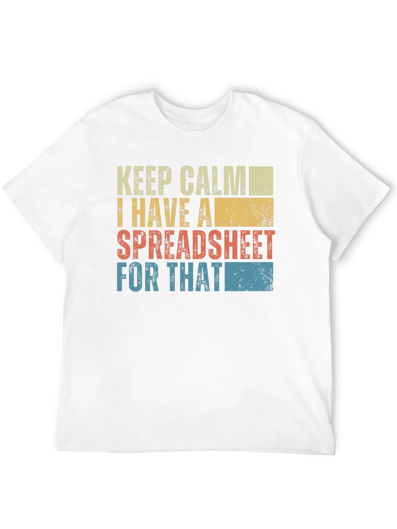 Keep Calm Spreadsheet T-Shirt