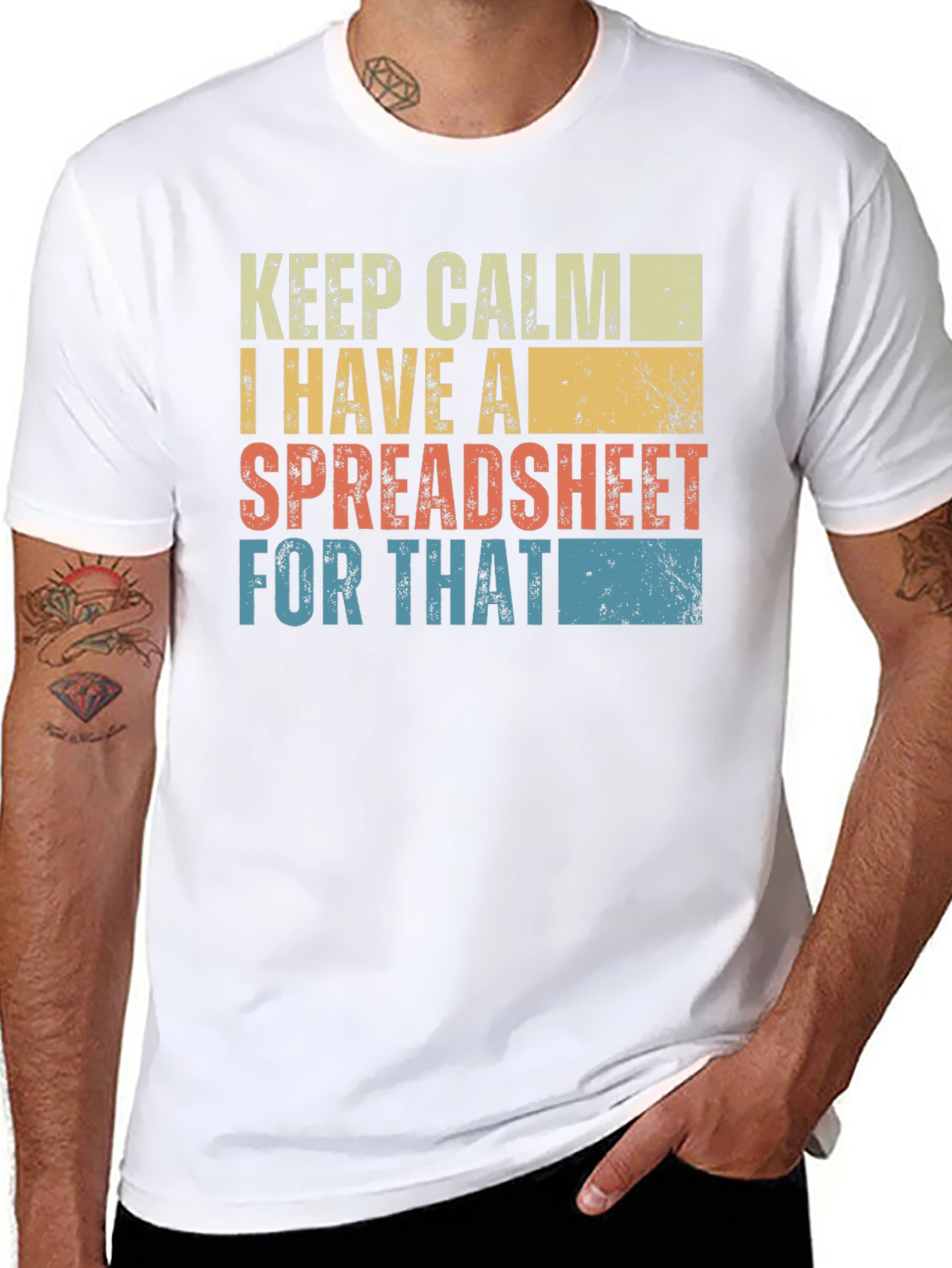 Keep Calm Spreadsheet T-Shirt