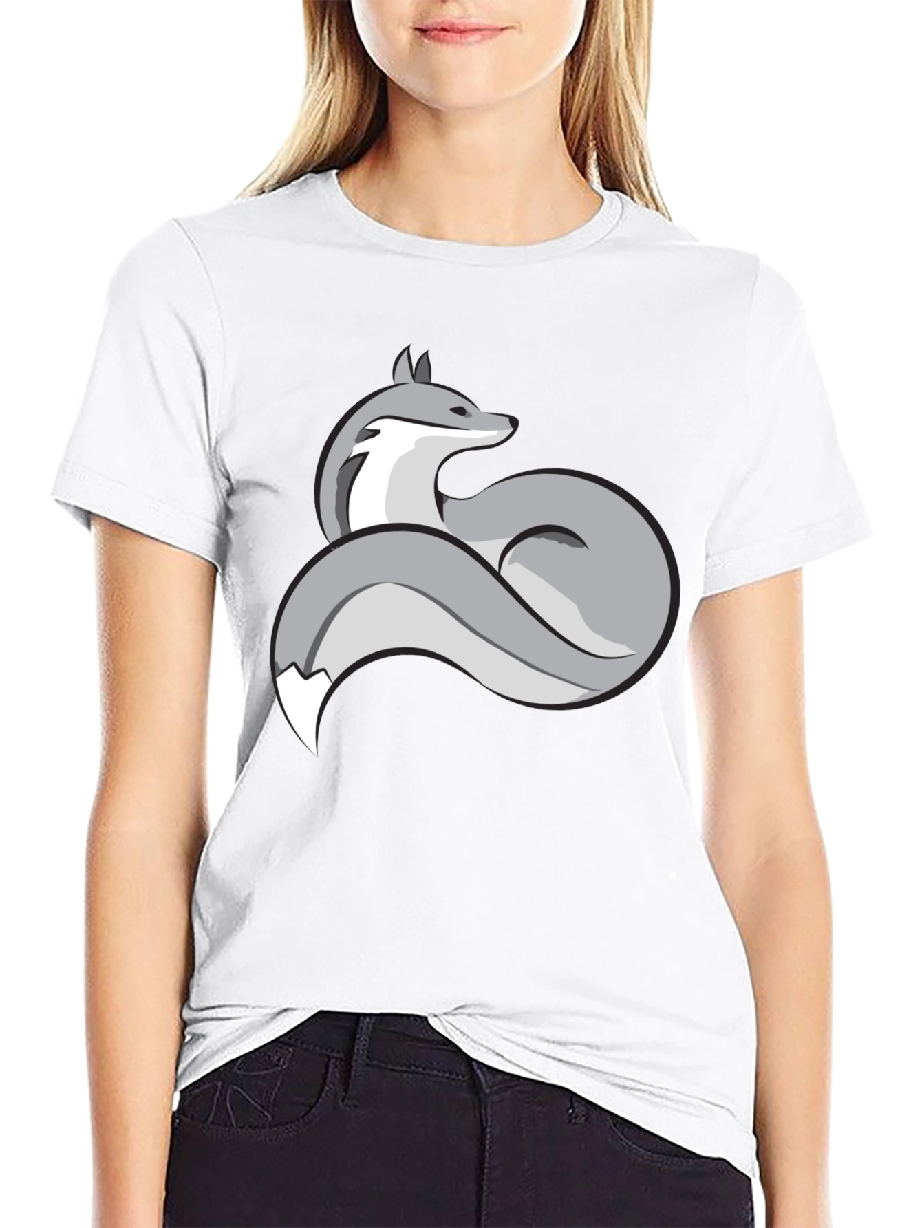 Stylish Fox Graphic Tee - Unique Design