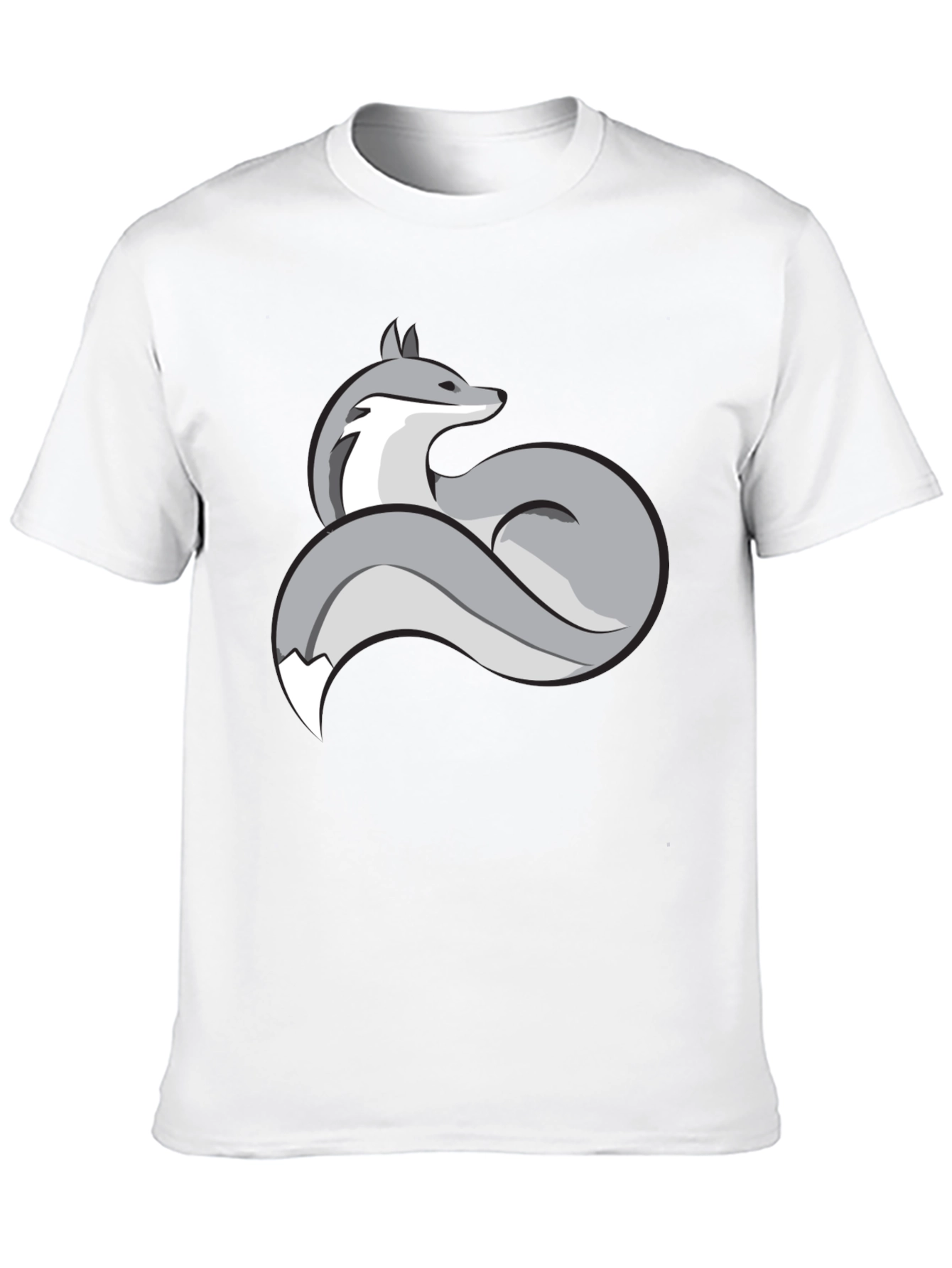 Stylish Fox Graphic Tee - Unique Design