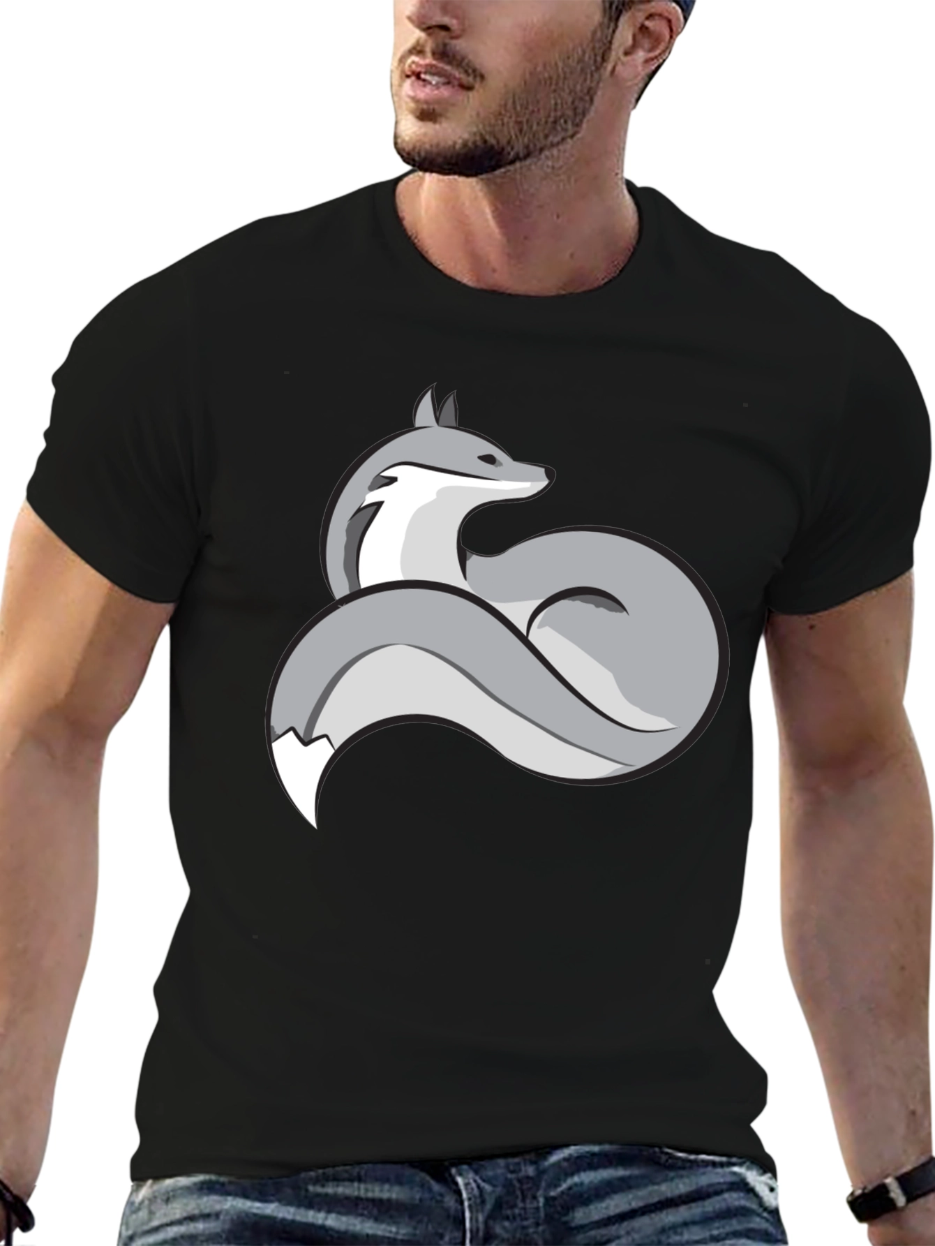 Stylish Fox Graphic Tee - Unique Design