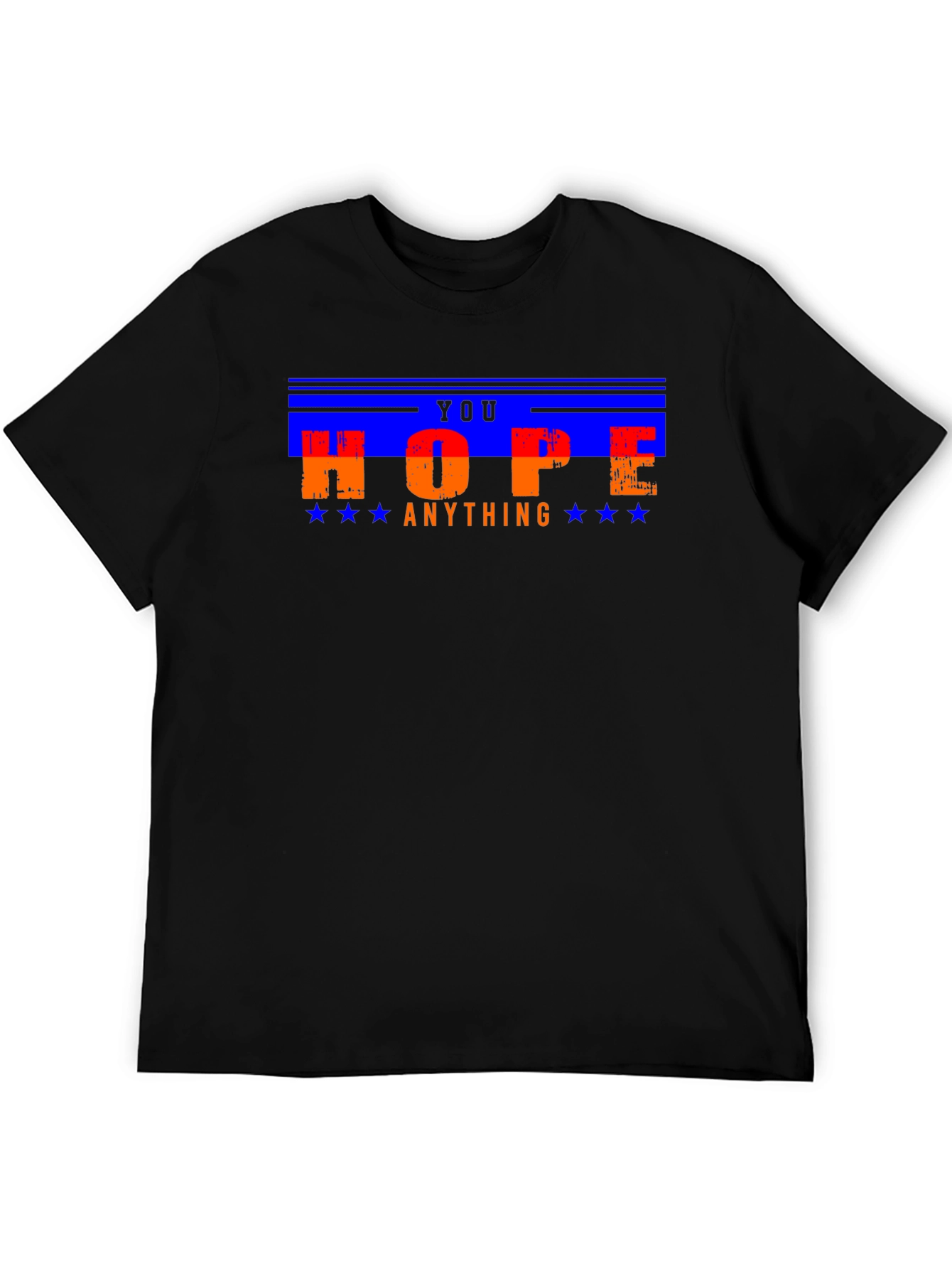 Hope You Can Do Anything Graphic Tee - Black