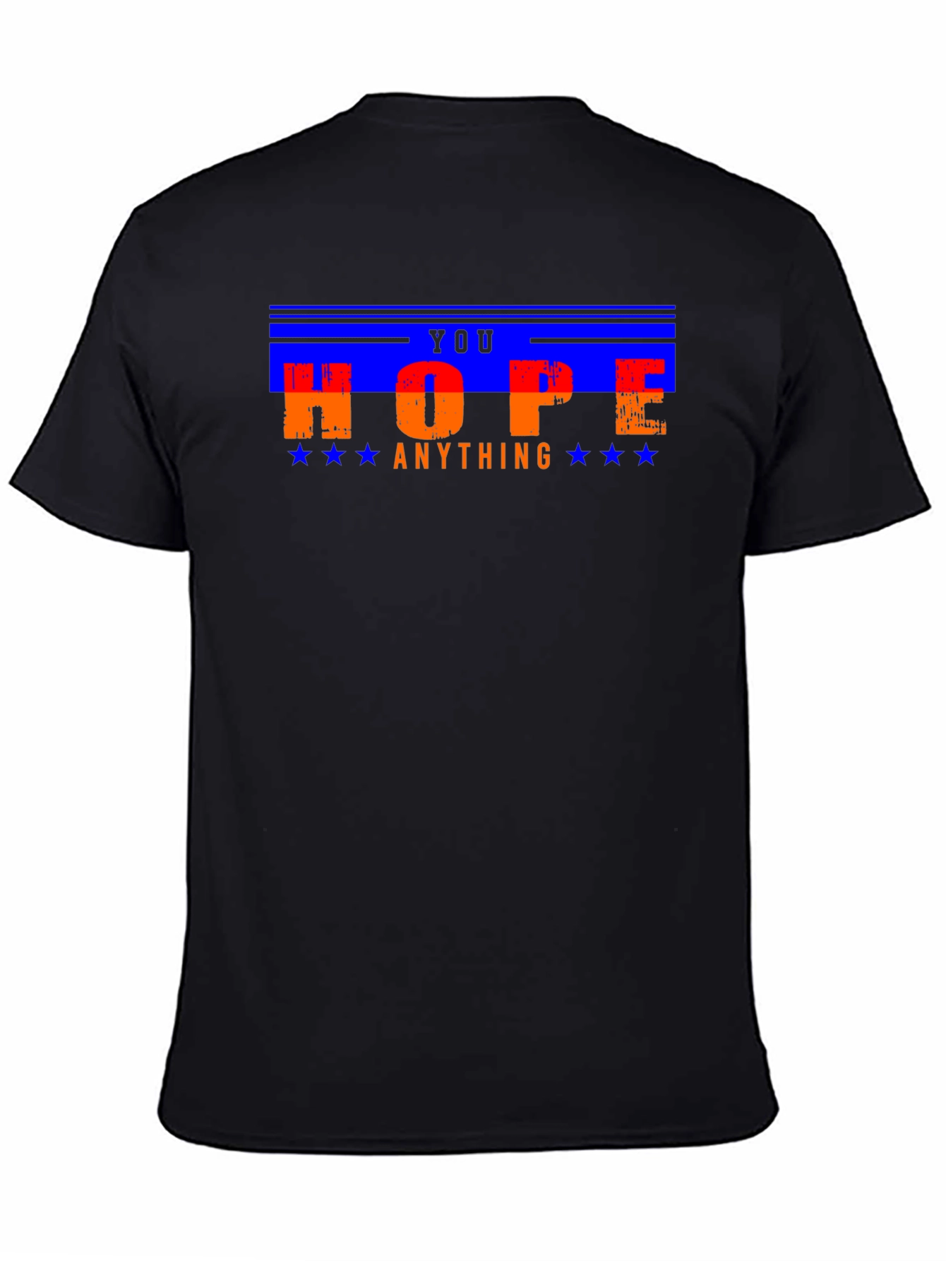 Hope You Can Do Anything Graphic Tee - Black
