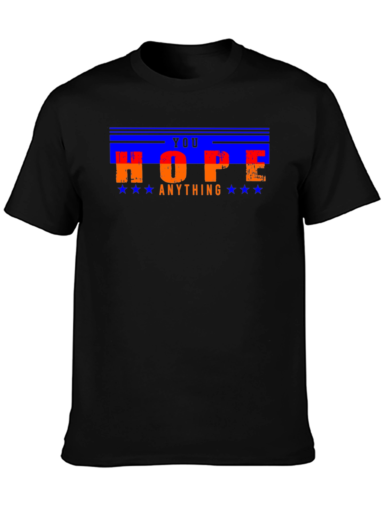 Hope You Can Do Anything Graphic Tee - Black