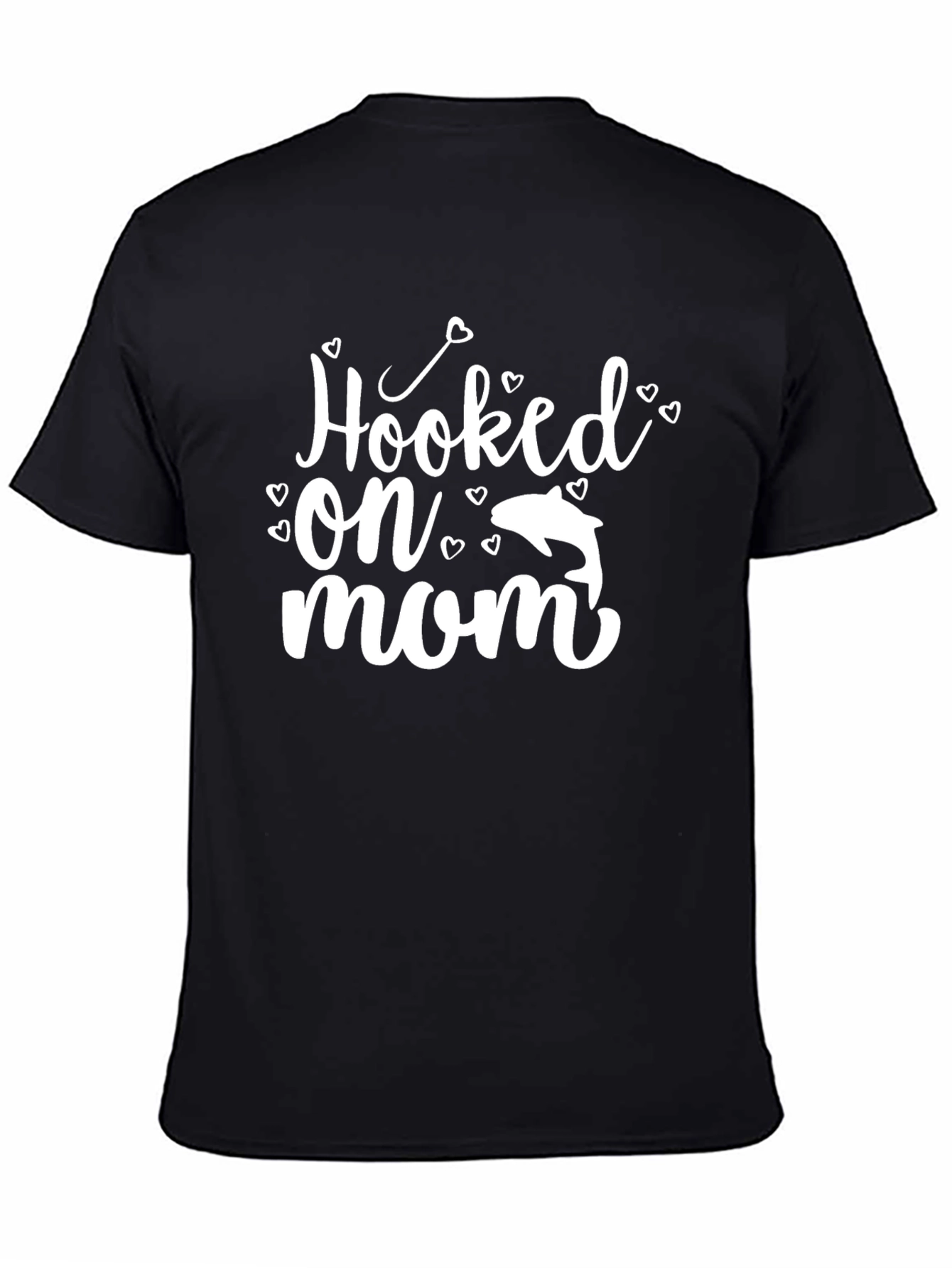 Hooked on Mom Graphic T-Shirt