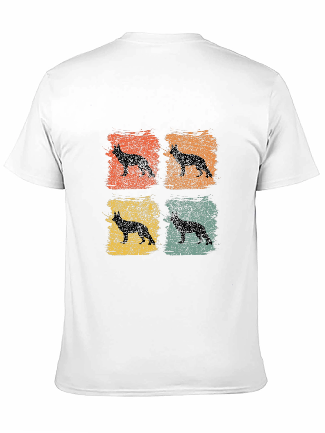 Retro German Shepherd Dog Graphic Tee