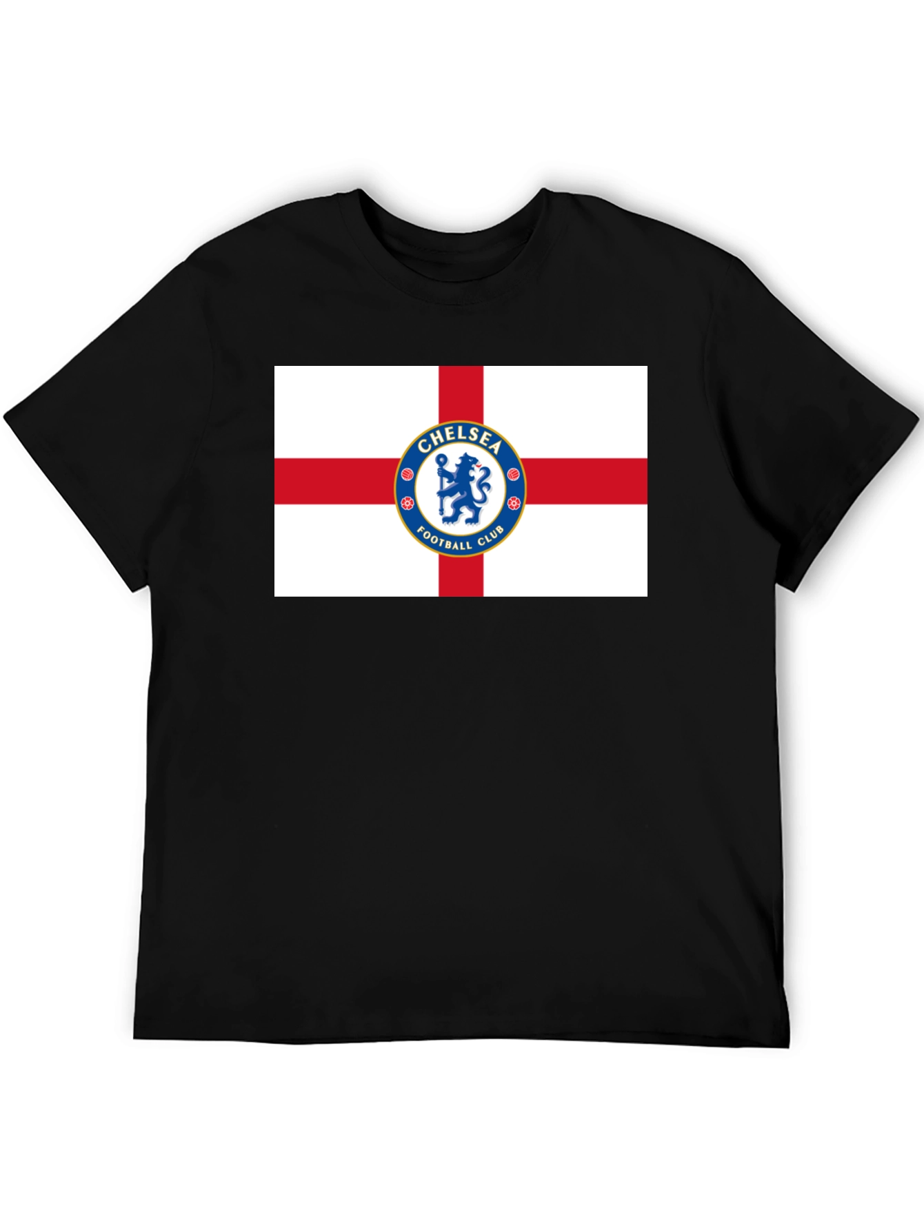 Chelsea Football Club England Flag Graphic Tee