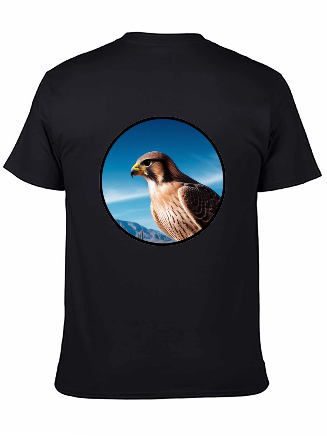 Falcon Graphic Tee - Mens Black T-Shirt