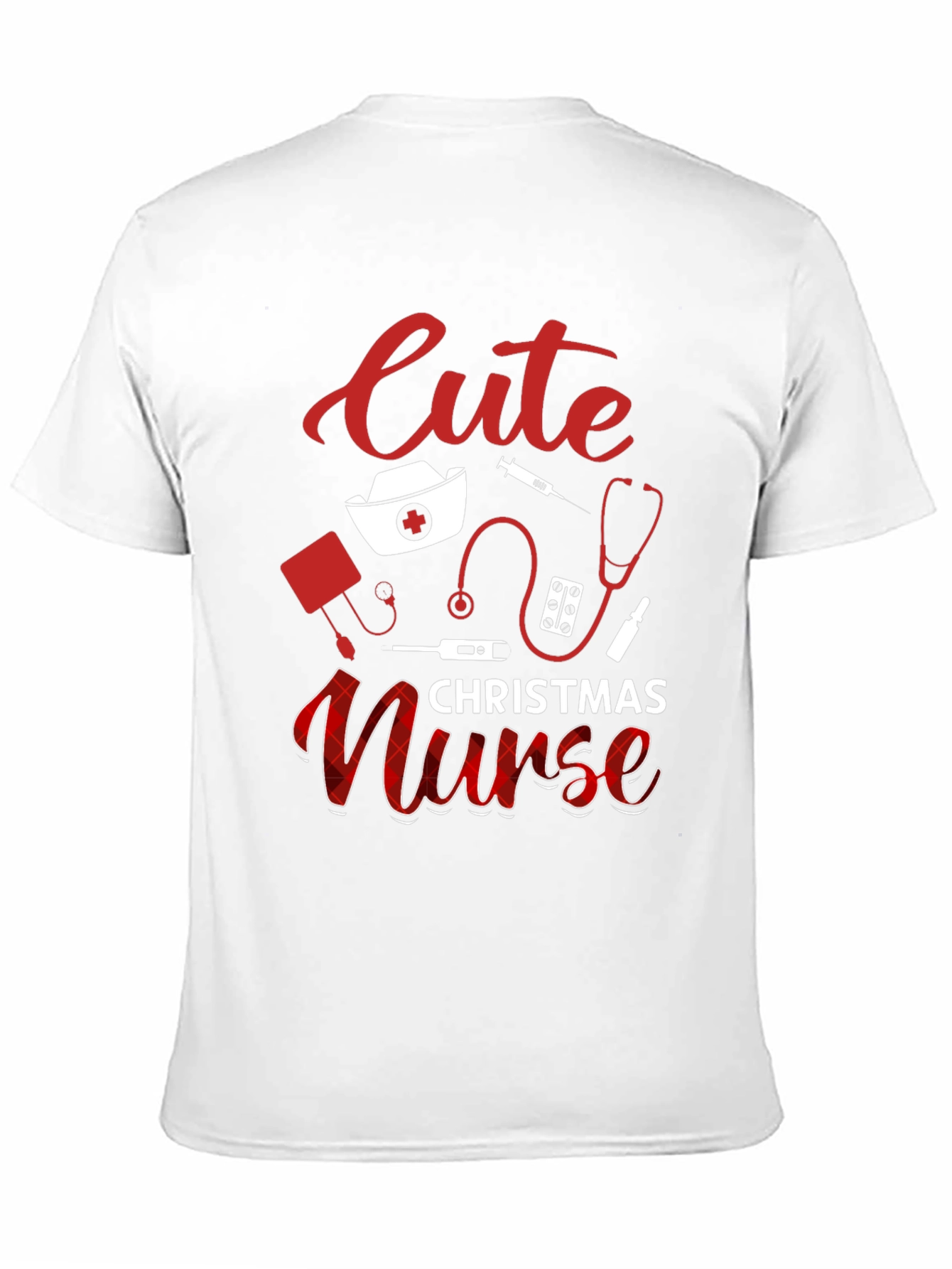 Cute Christmas Nurse T-Shirt