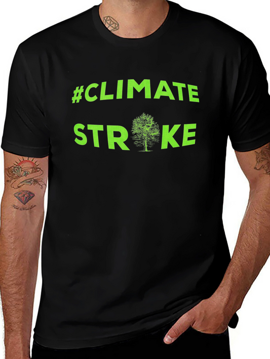 Climate Strike T-Shirt - Eco-Friendly Awareness Tee