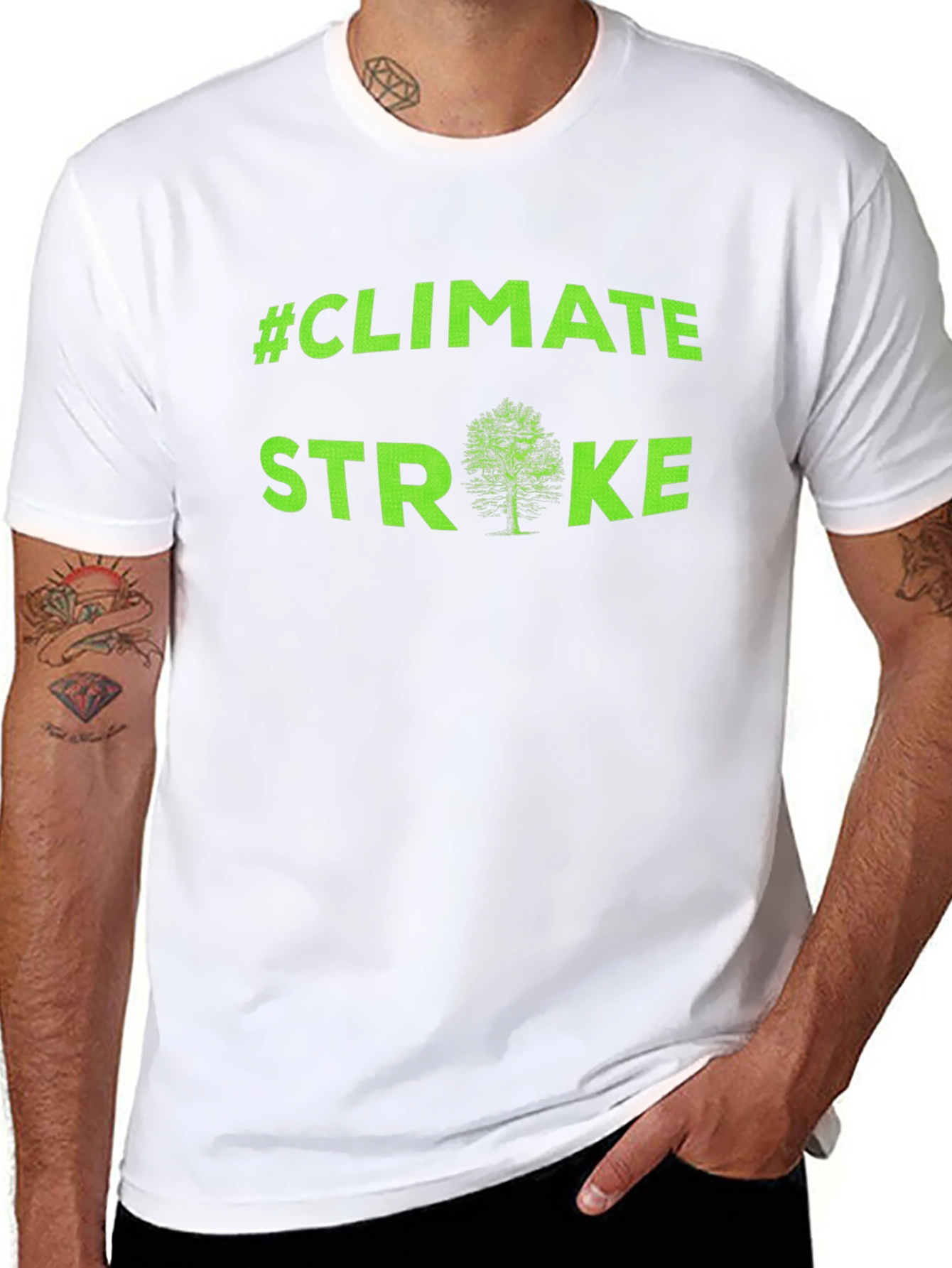 Climate Strike T-Shirt - Eco-Friendly Awareness Tee