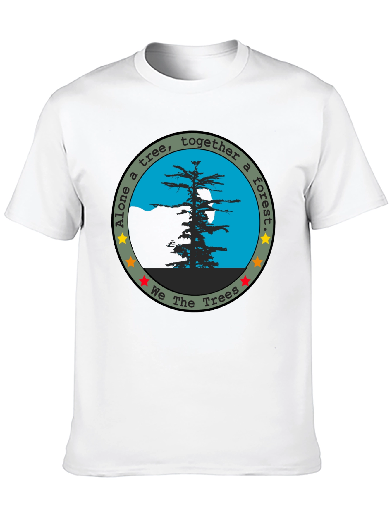 We The Trees Graphic Tee - Black