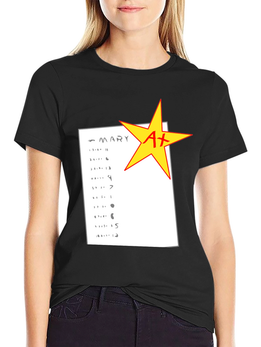 A+ Grade Sheet T-Shirt