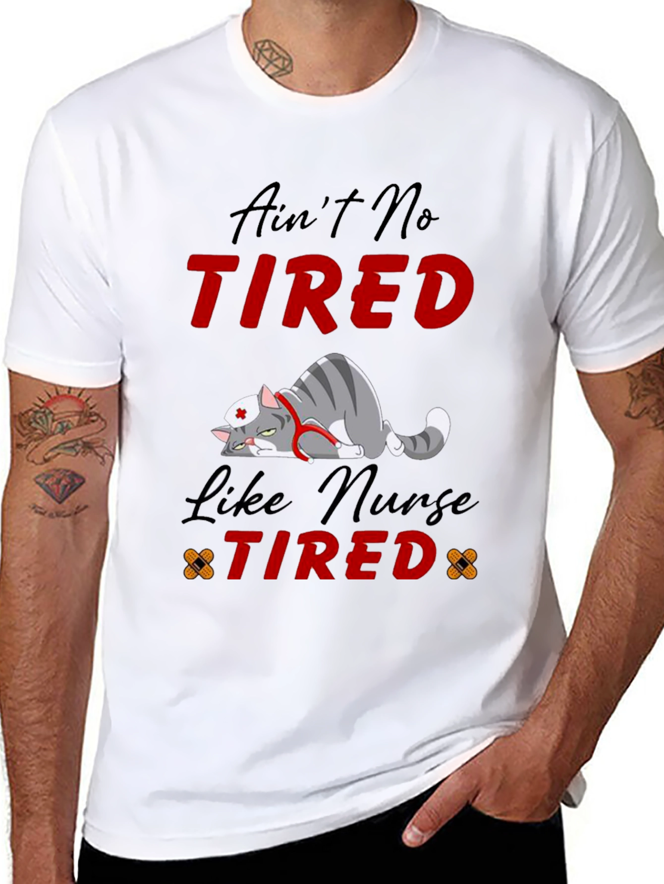 Aint No Tired Like Nurse Tired T-Shirt