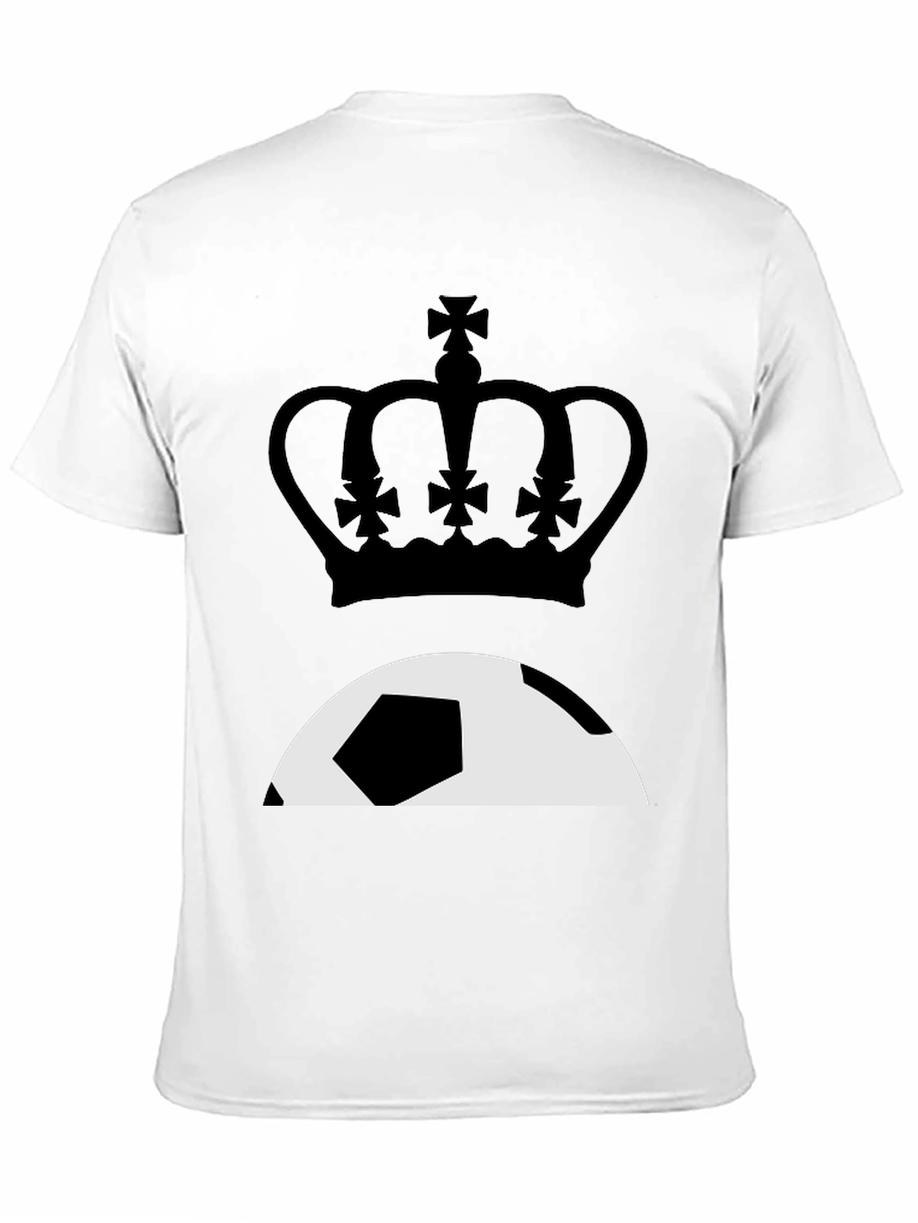 Soccer King Black T-Shirt