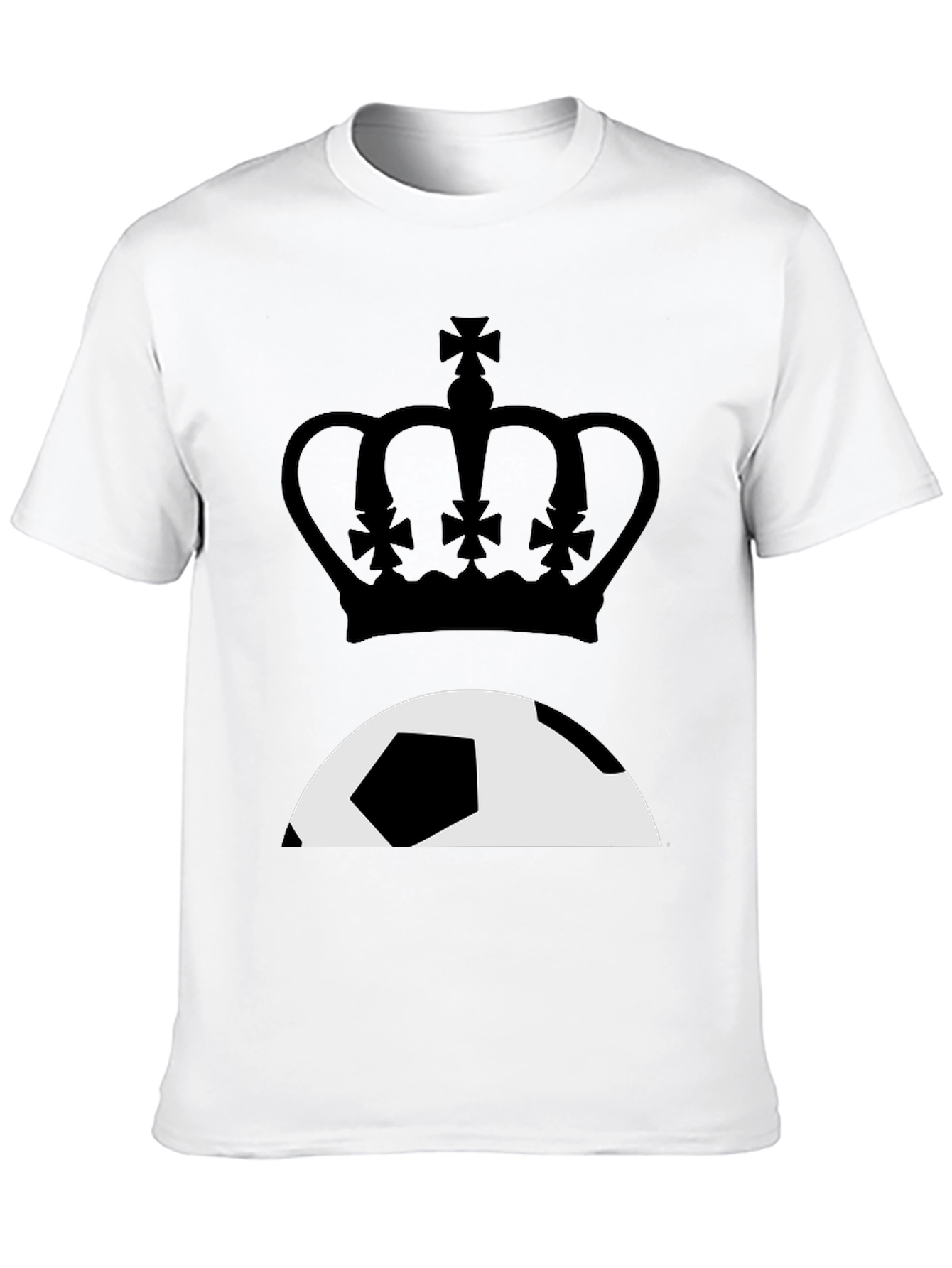 Soccer King Black T-Shirt