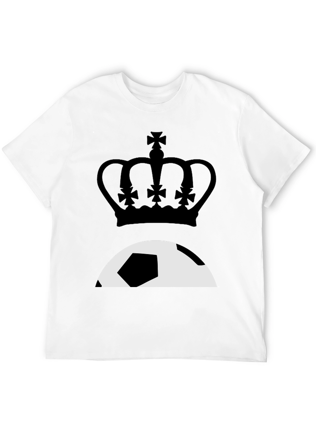 Soccer King Black T-Shirt
