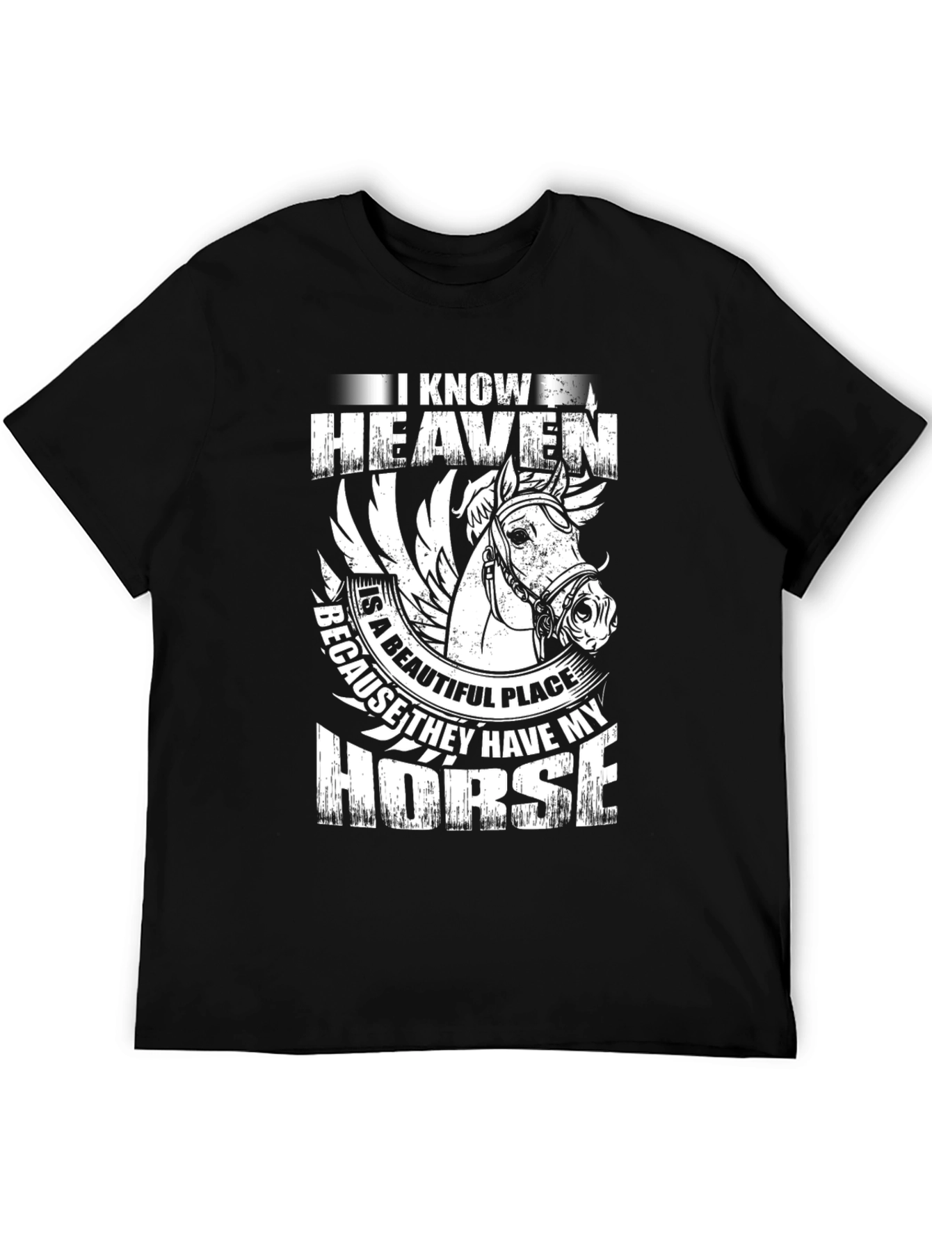 Horse Heaven T-Shirt - Beautiful Place Design