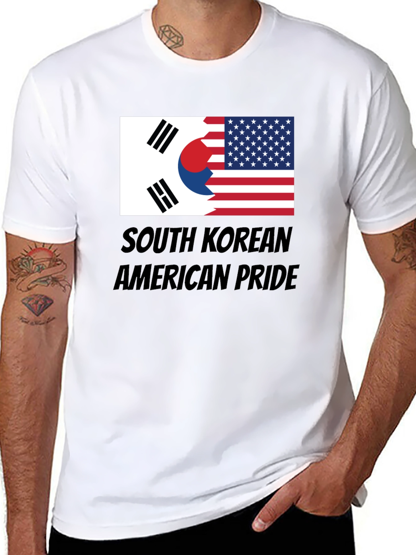 South Korean American Pride T-Shirt