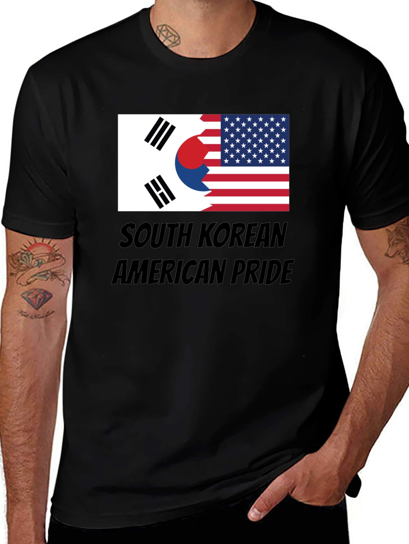 South Korean American Pride T-Shirt