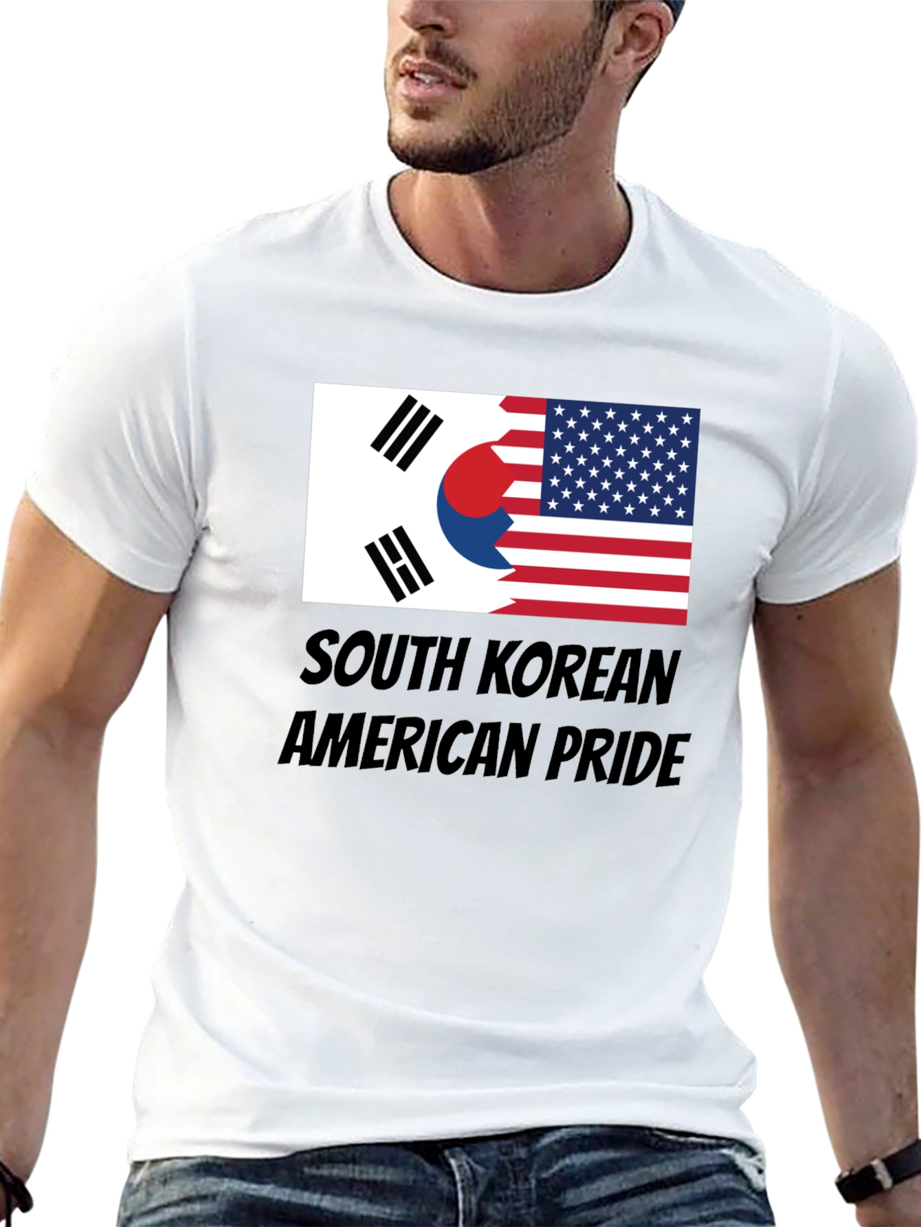 South Korean American Pride T-Shirt