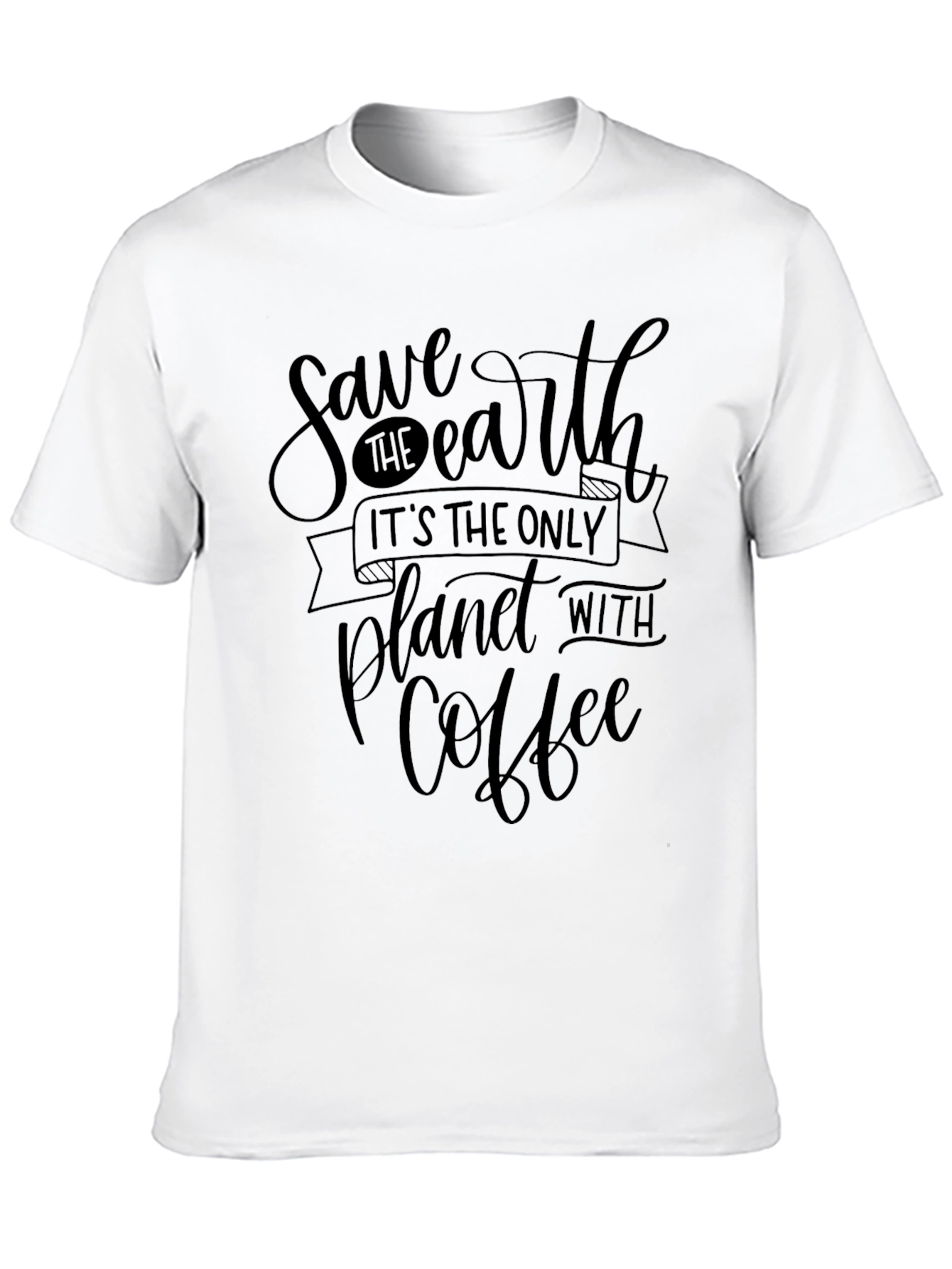 Save the Earth Coffee T-Shirt