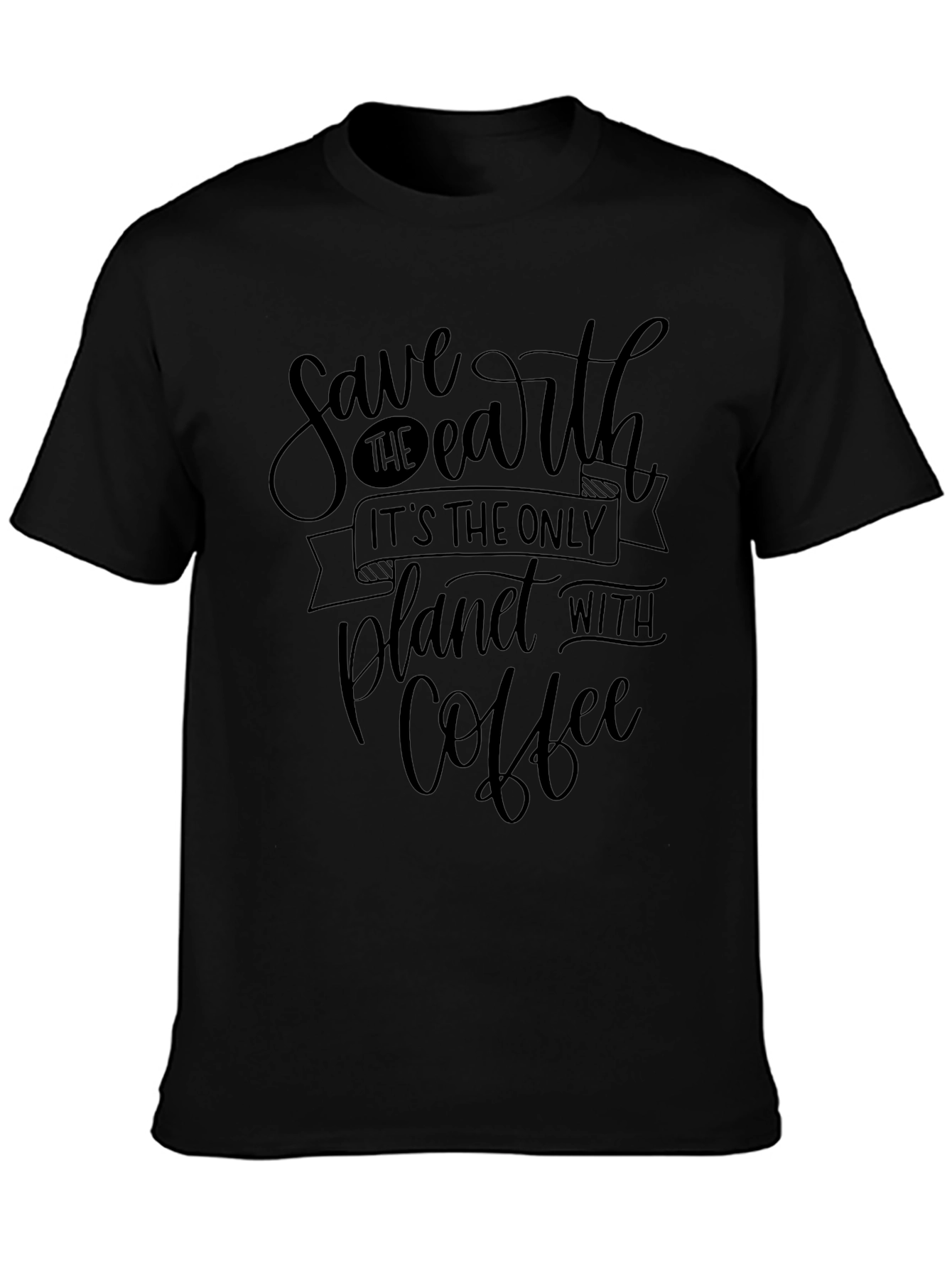 Save the Earth Coffee T-Shirt