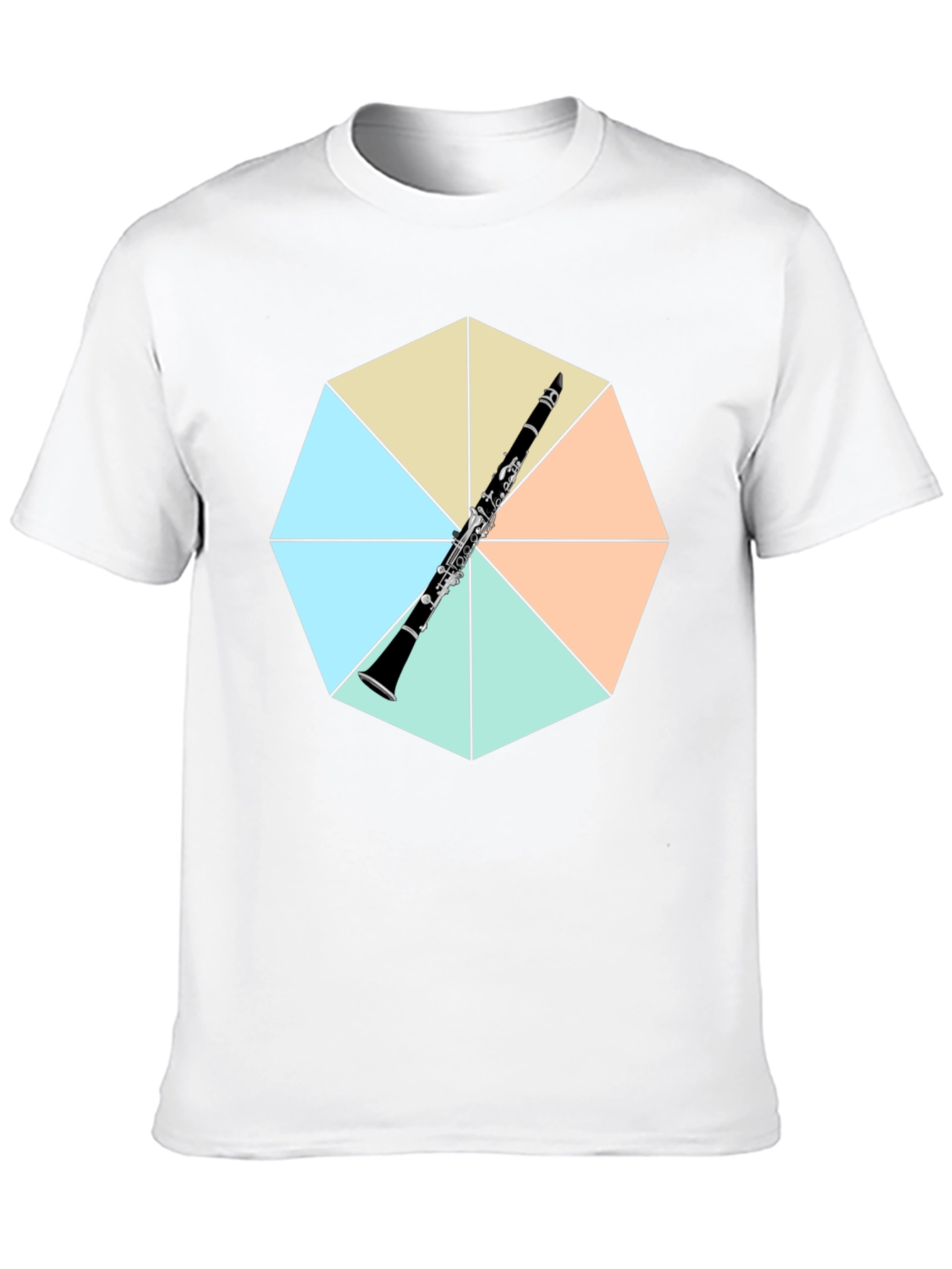 Clarinet Graphic Tee - Unique Music Lovers Shirt