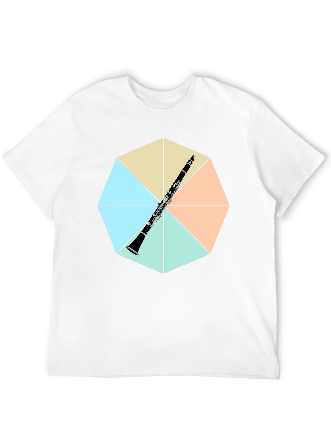 Clarinet Graphic Tee - Unique Music Lovers Shirt