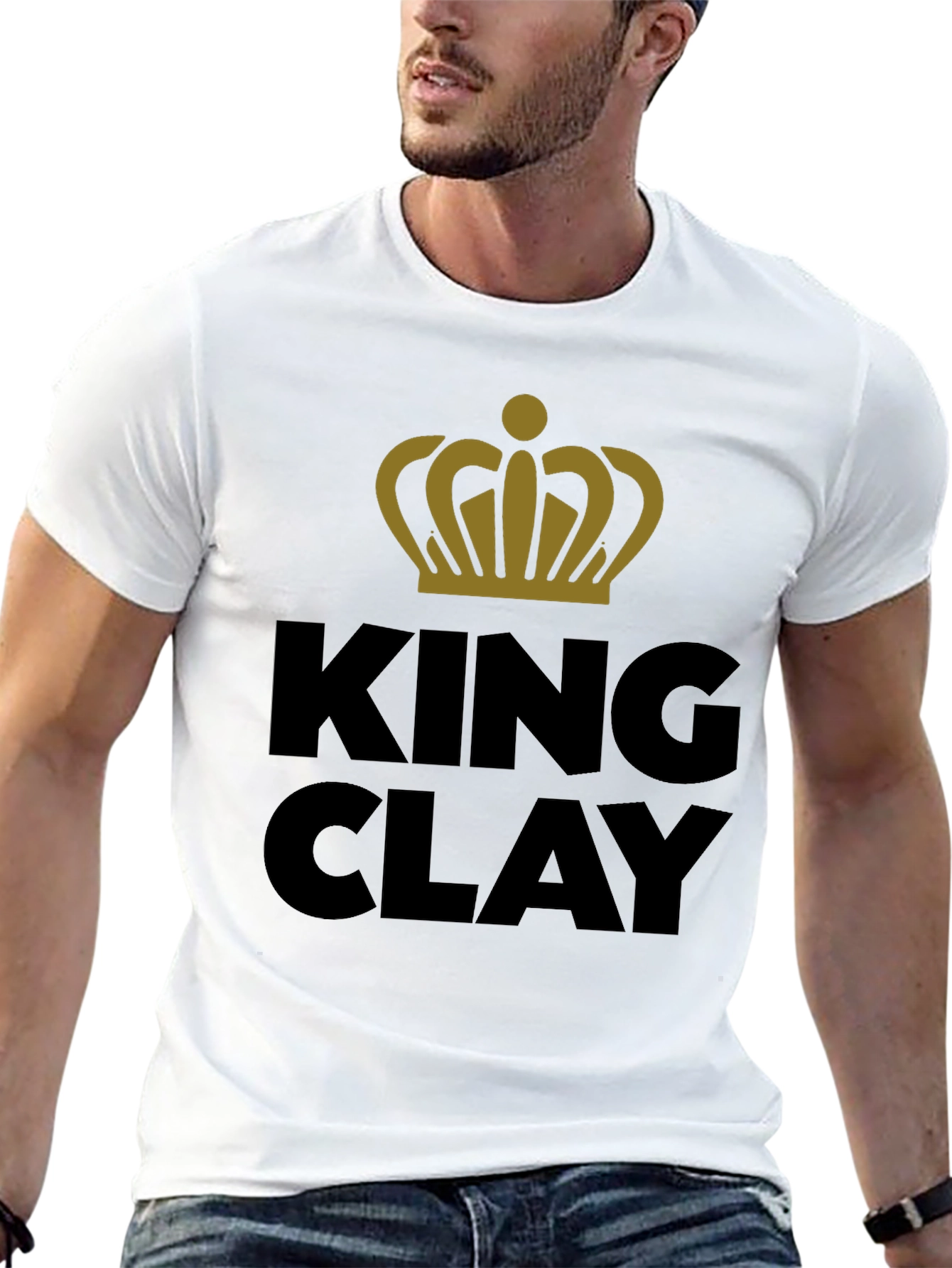 King Clay Graphic T-Shirt - Black