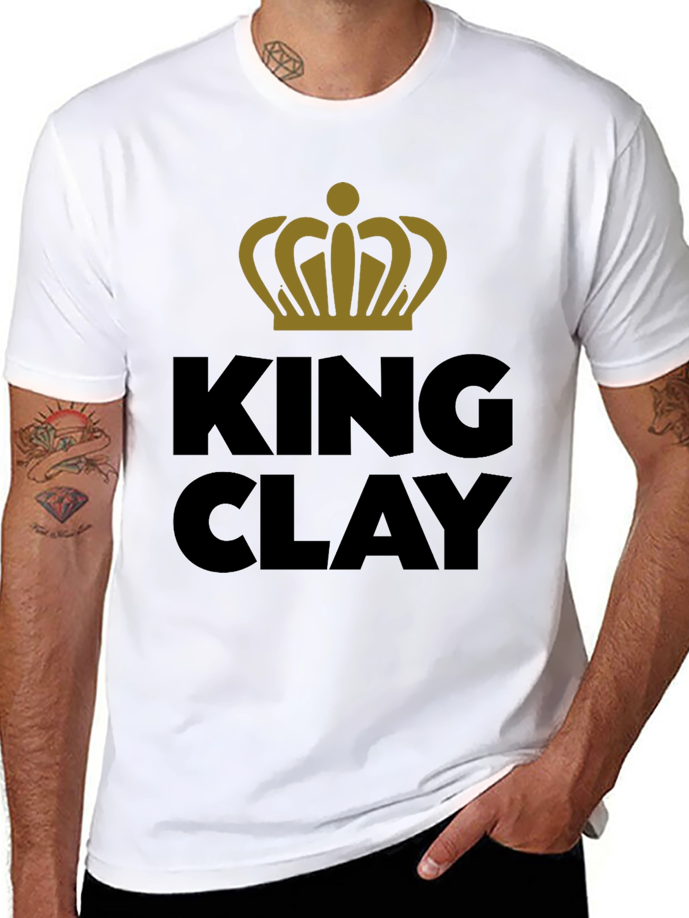 King Clay Graphic T-Shirt - Black