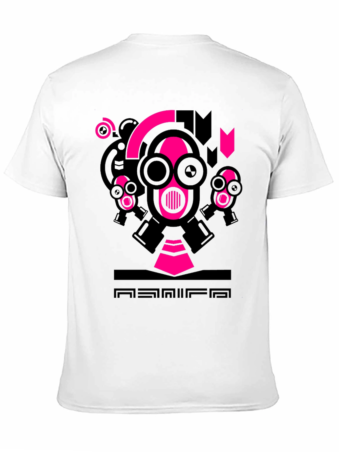 Bold Graphic Tee: Gas Mask Art