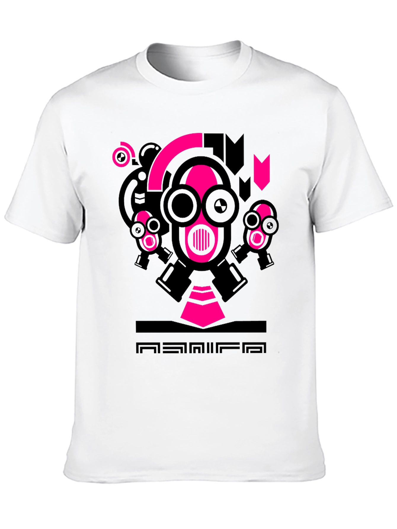 Bold Graphic Tee: Gas Mask Art