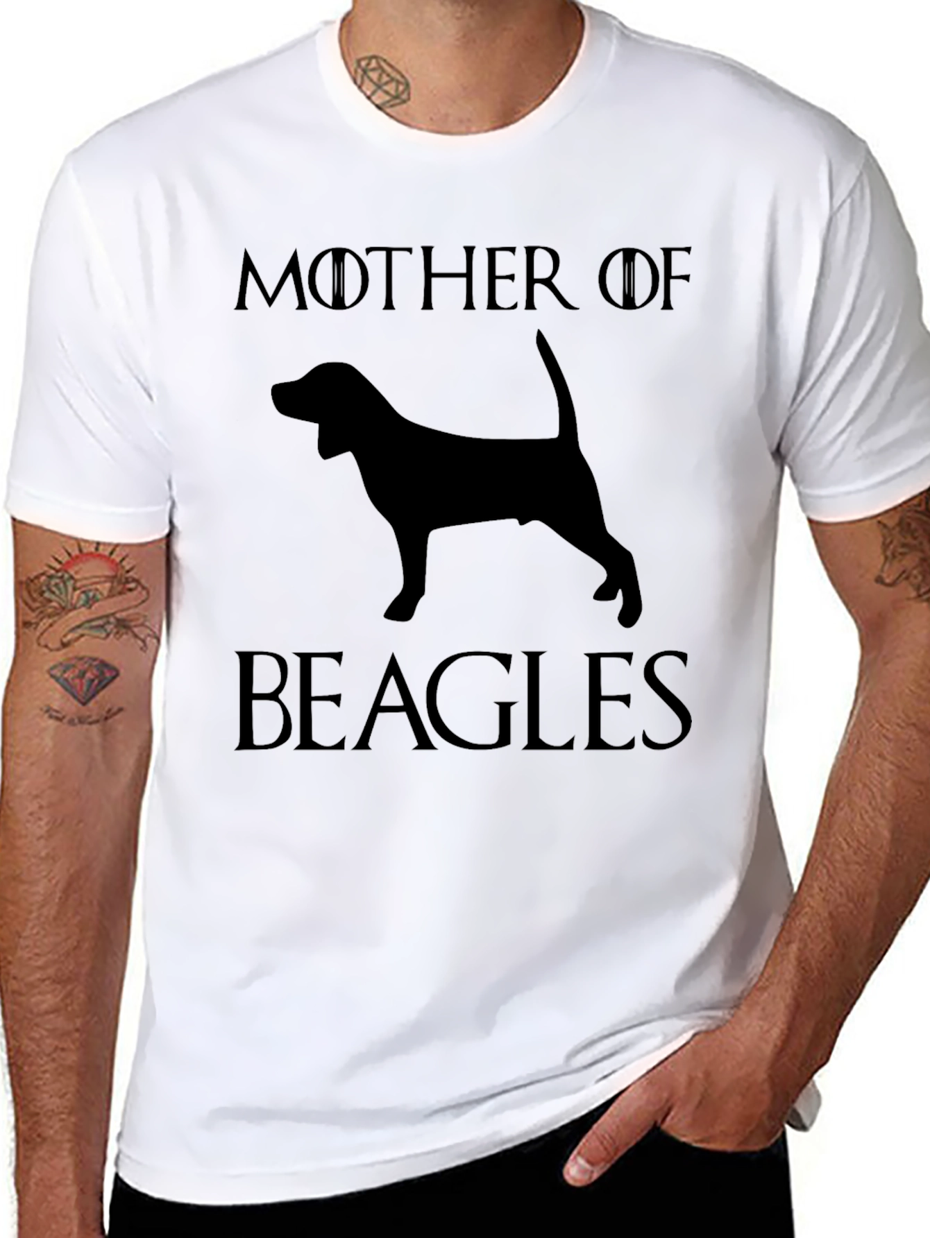Mother of Beagles T-Shirt - Dog Lover Gift