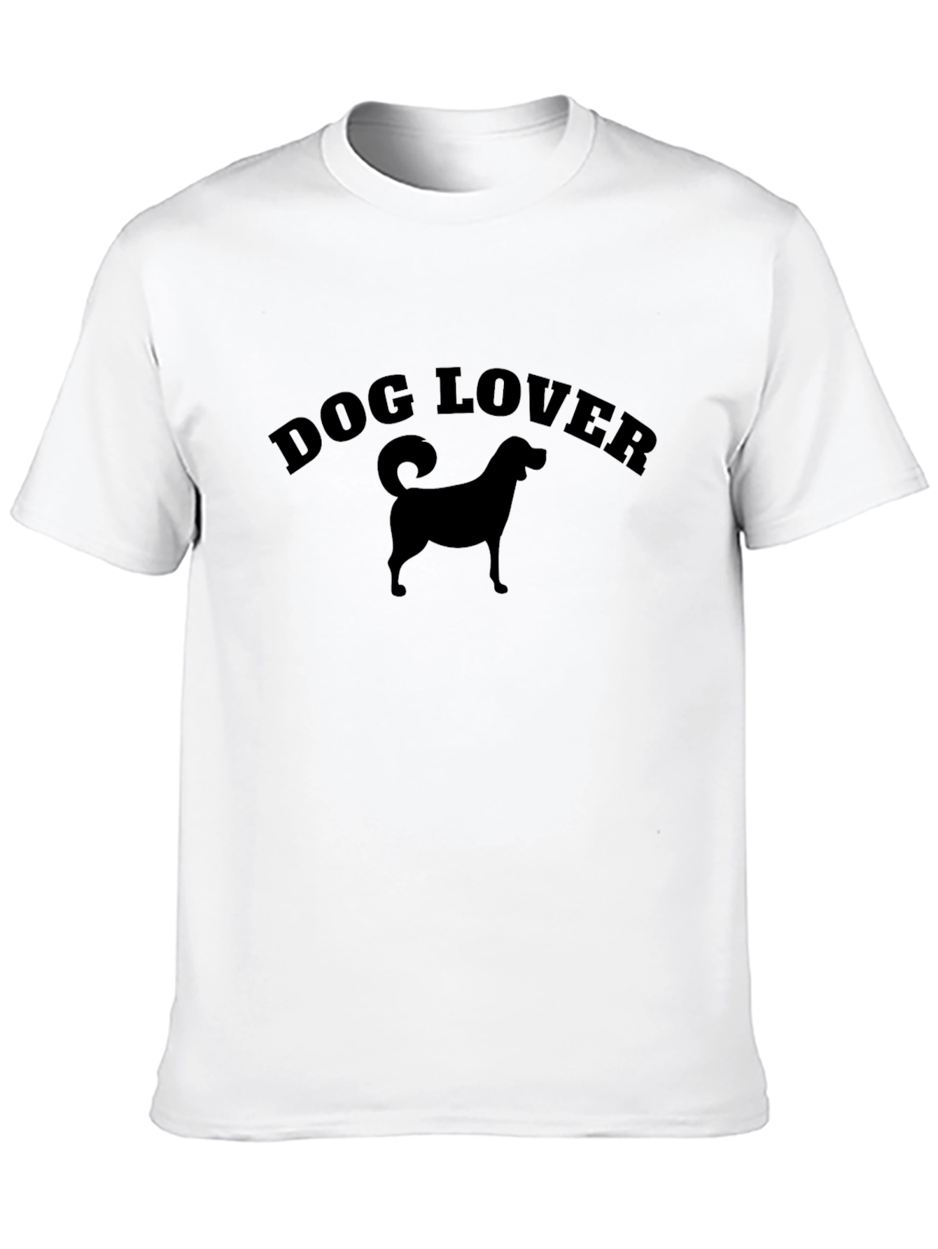 Dog Lover T-Shirt - Stylish Dog Breed Silhouette