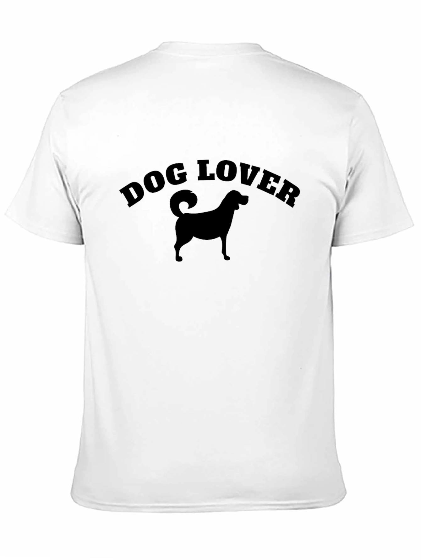 Dog Lover T-Shirt - Stylish Dog Breed Silhouette