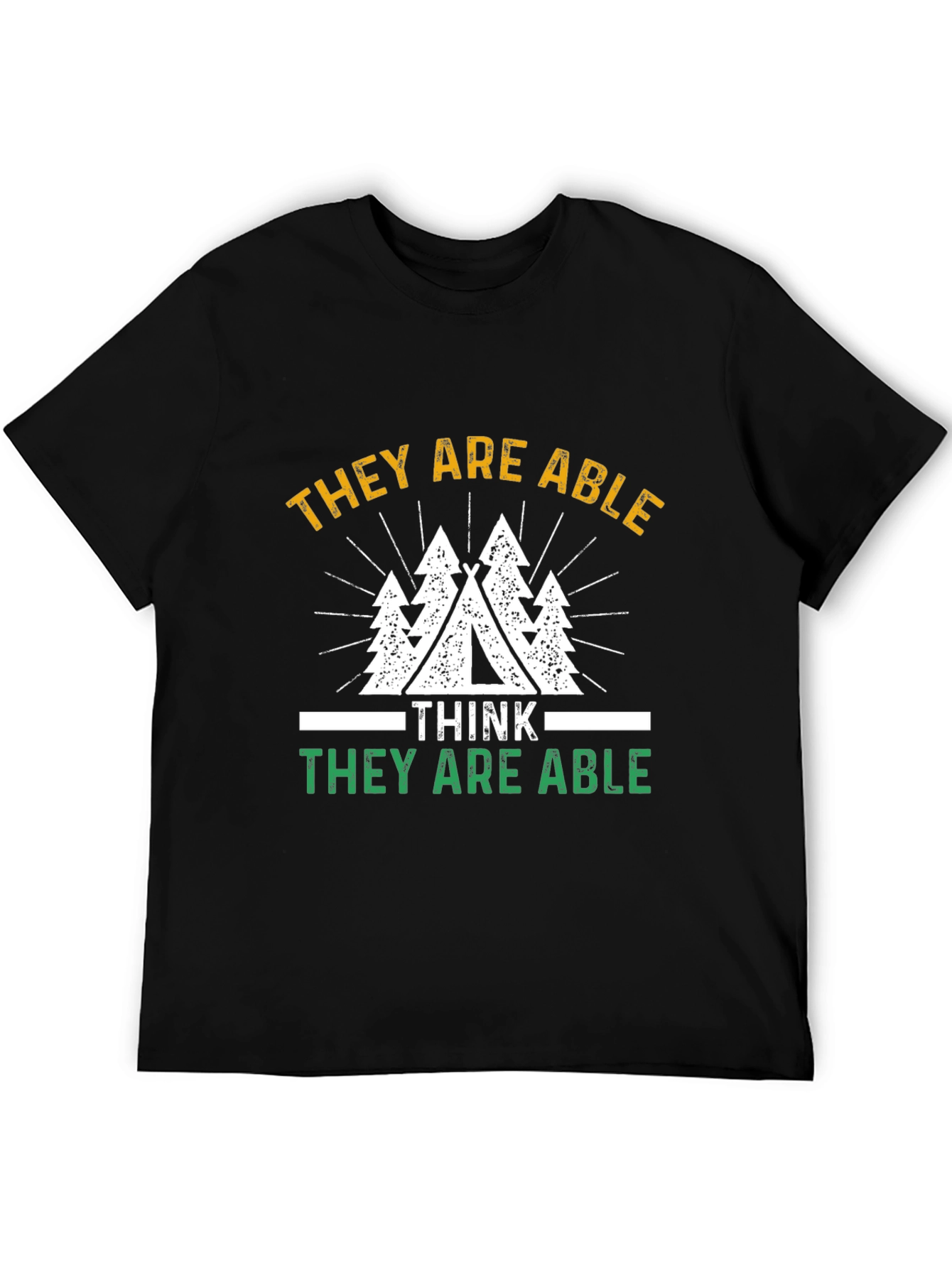 Camping Graphic T-Shirt - They Are Able