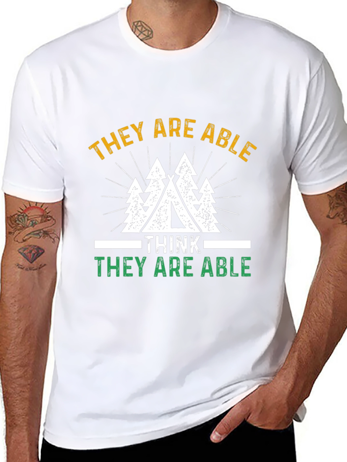 Camping Graphic T-Shirt - They Are Able
