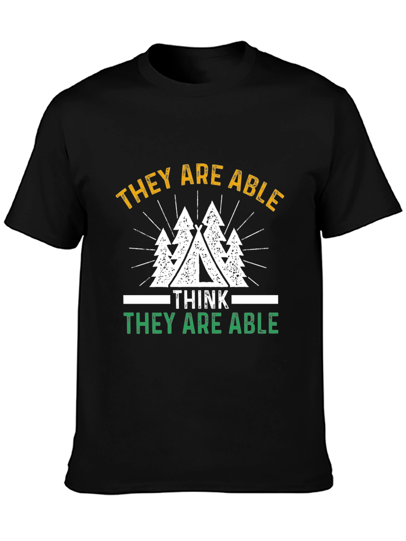 Camping Graphic T-Shirt - They Are Able