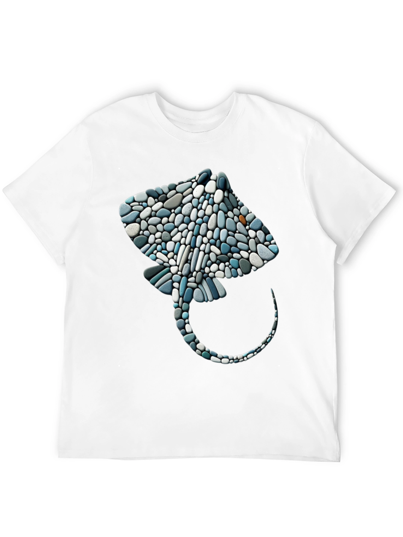 Stingray Pebble Art Graphic Tee
