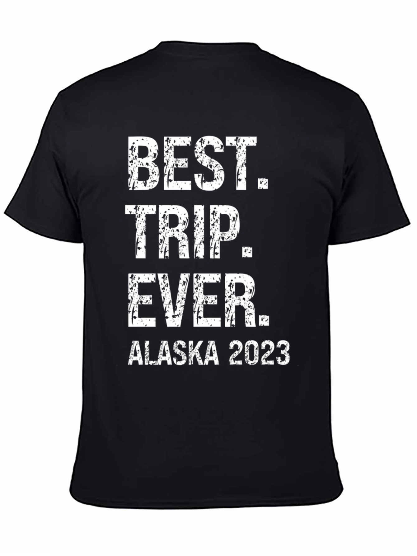 Alaska 2023 Best Trip Ever Black T-Shirt