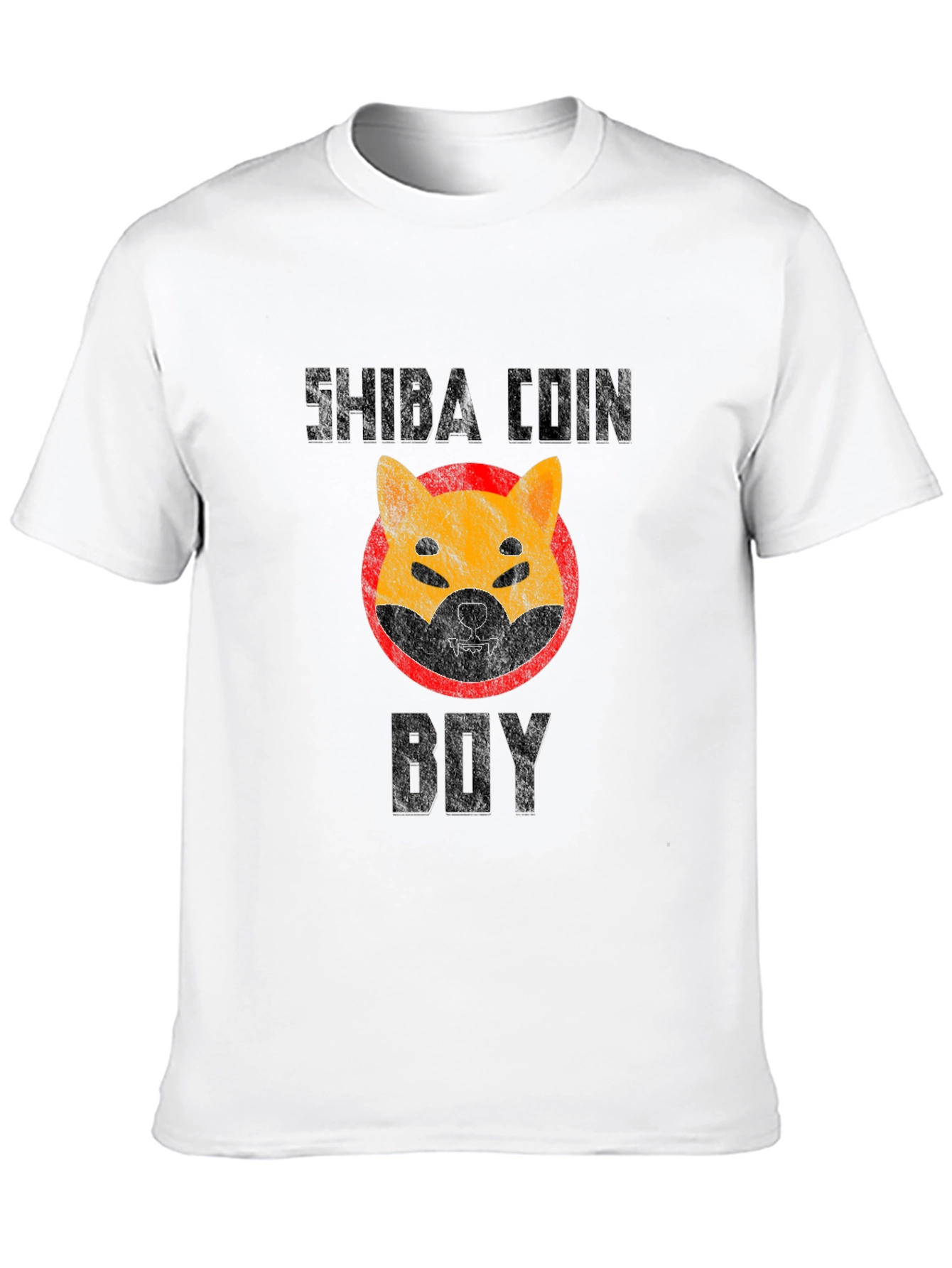 Shiba Coin Boy Graphic T-Shirt