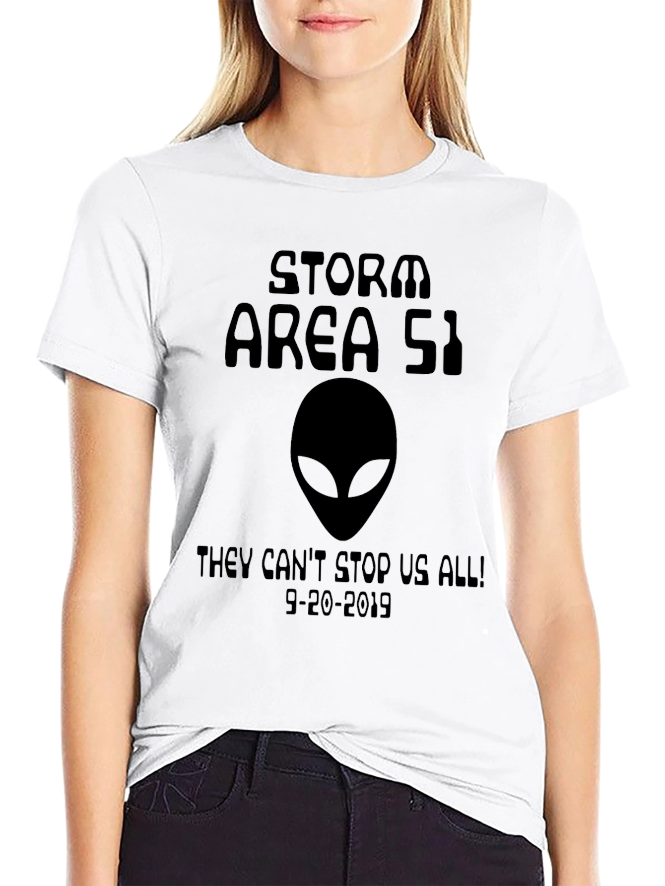 Storm Area 51 Black Graphic Tee