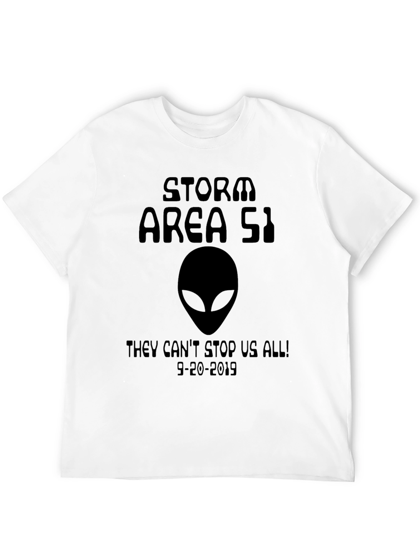 Storm Area 51 Black Graphic Tee