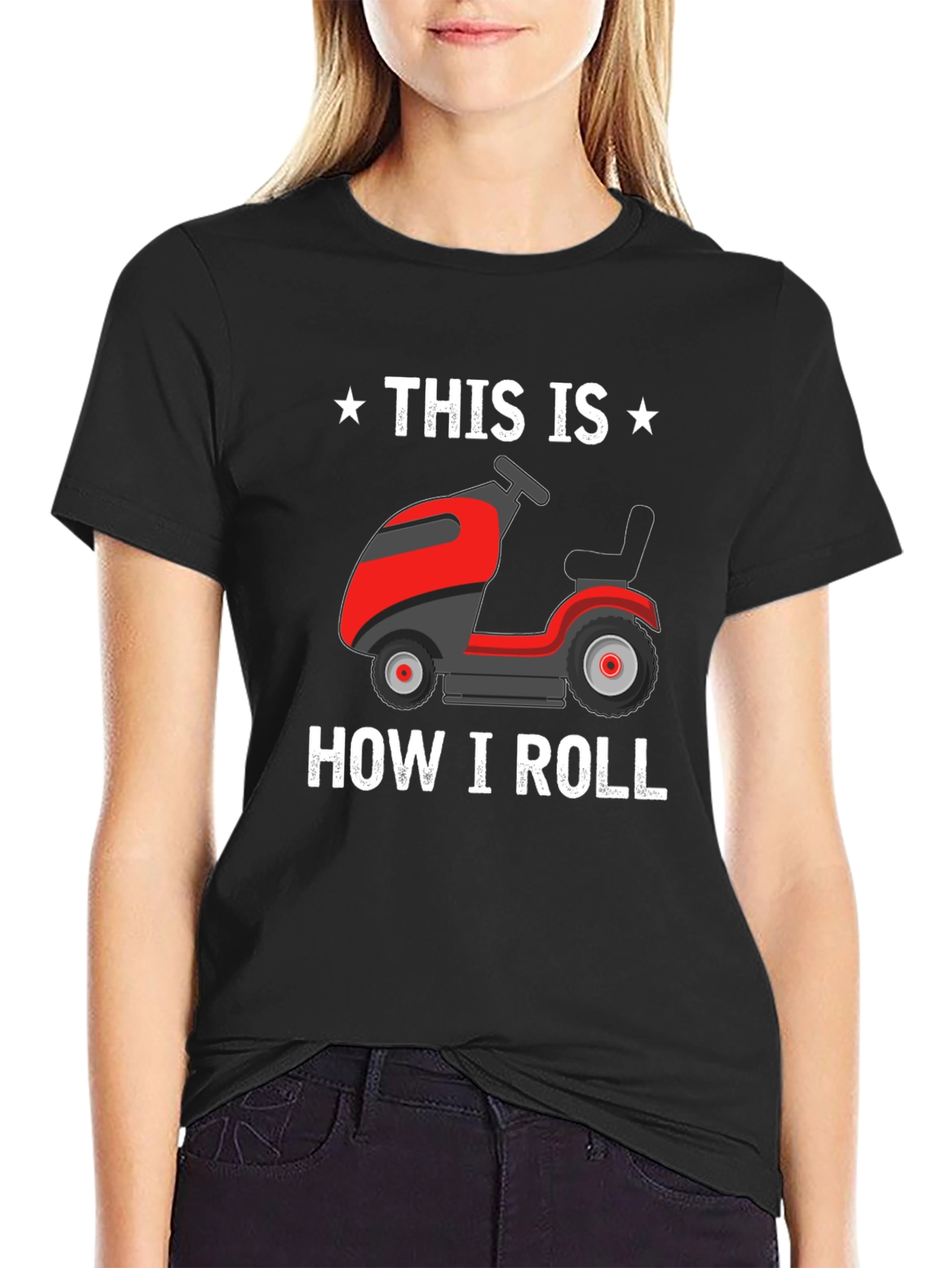 This Is How I Roll Lawn Mower T-Shirt